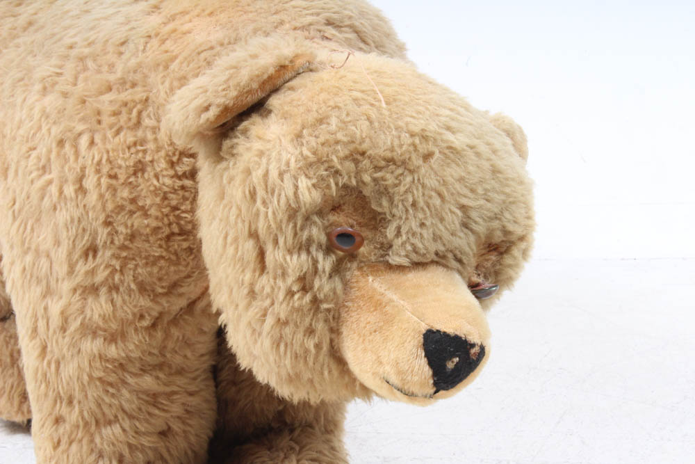 Antique Steiff Toy Riding Bear