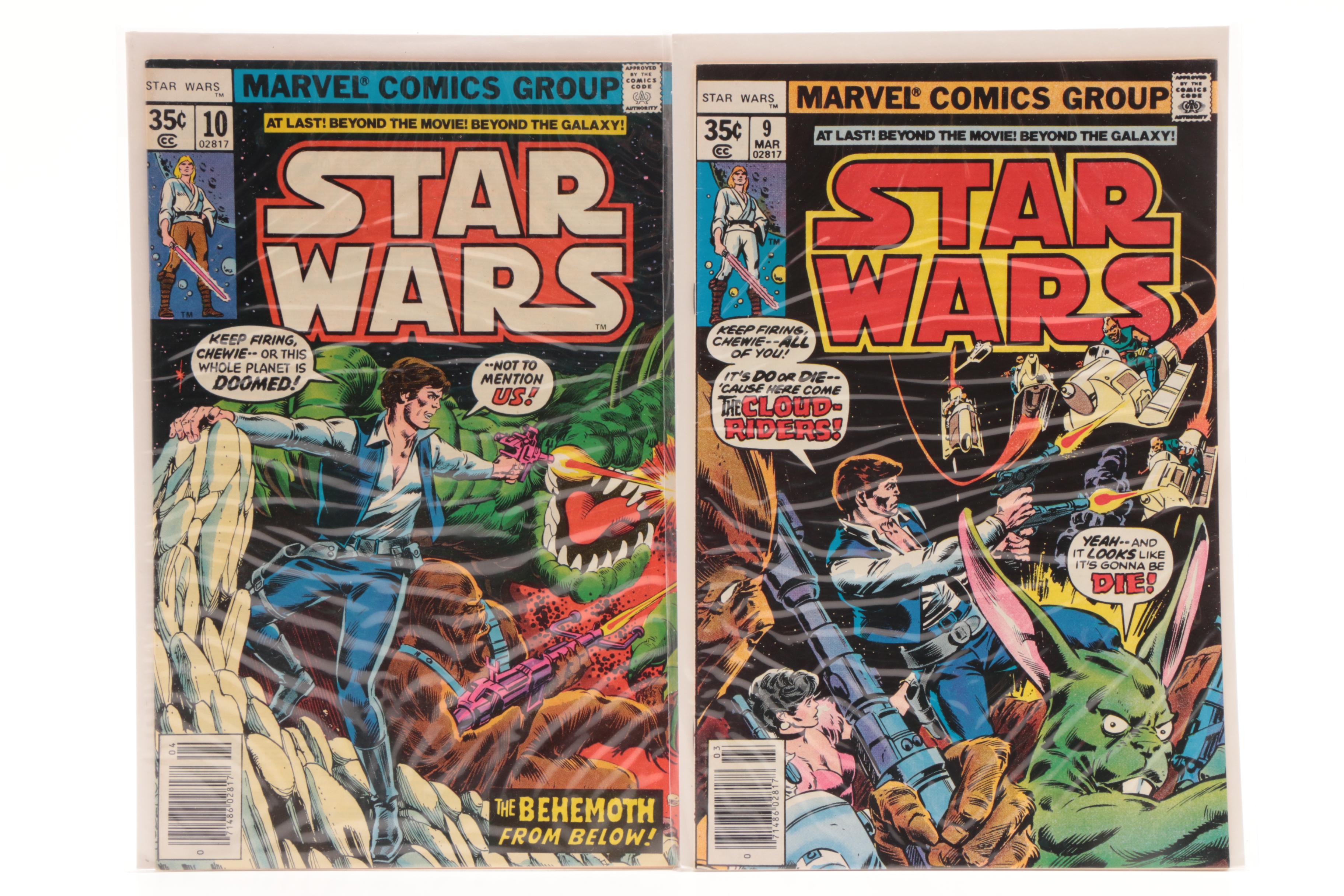 1977-1983 Vintage "Star Wars" Comics with Issue #1