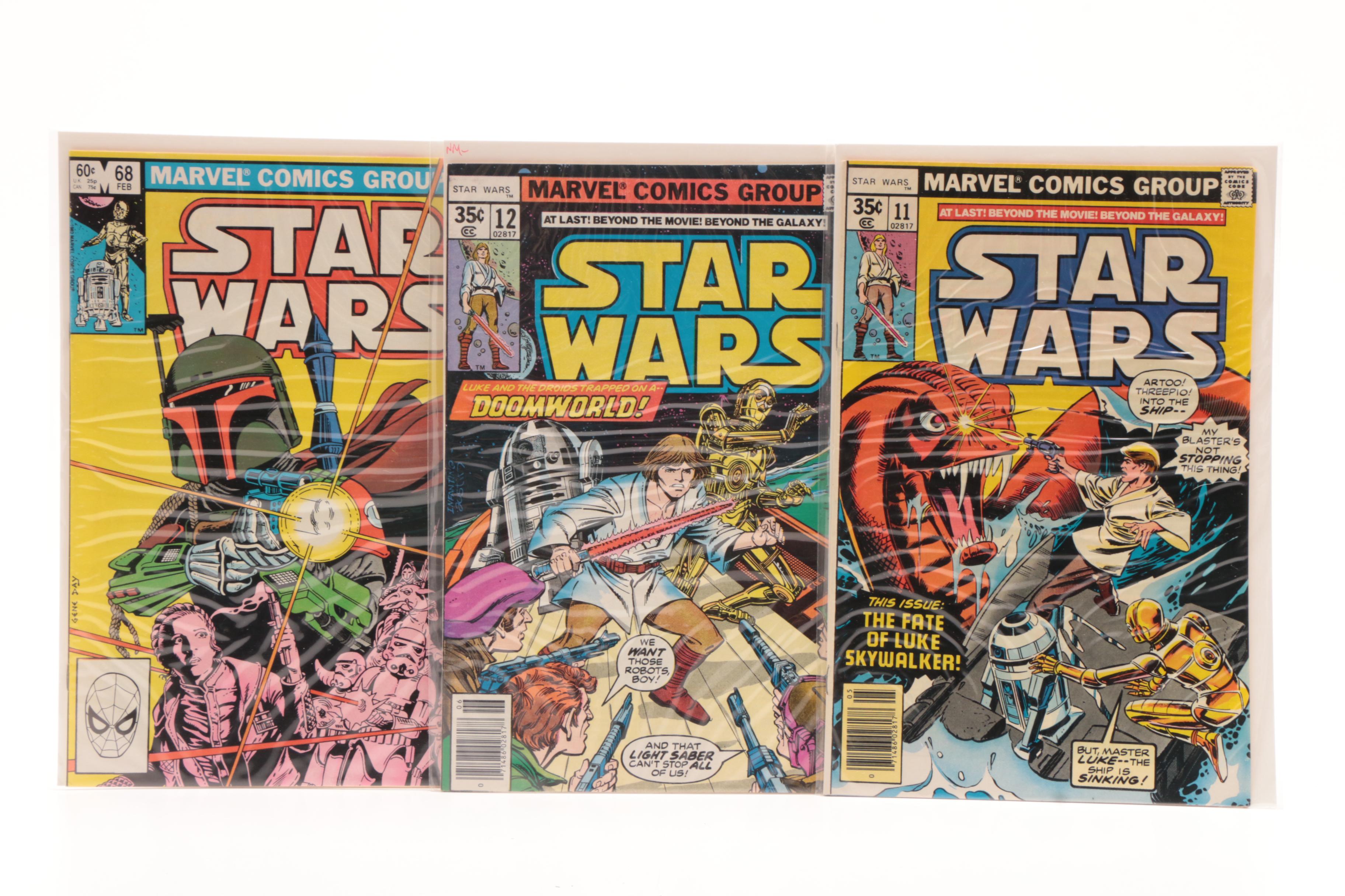 1977-1983 Vintage "Star Wars" Comics with Issue #1