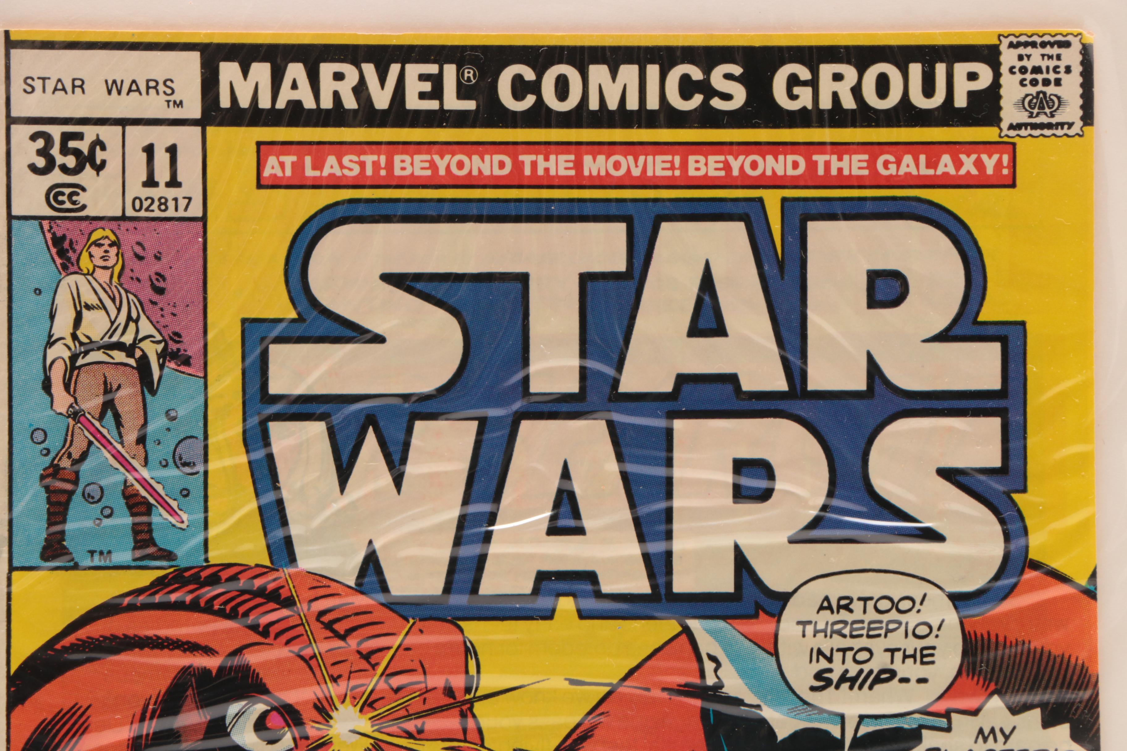 1977-1983 Vintage "Star Wars" Comics with Issue #1