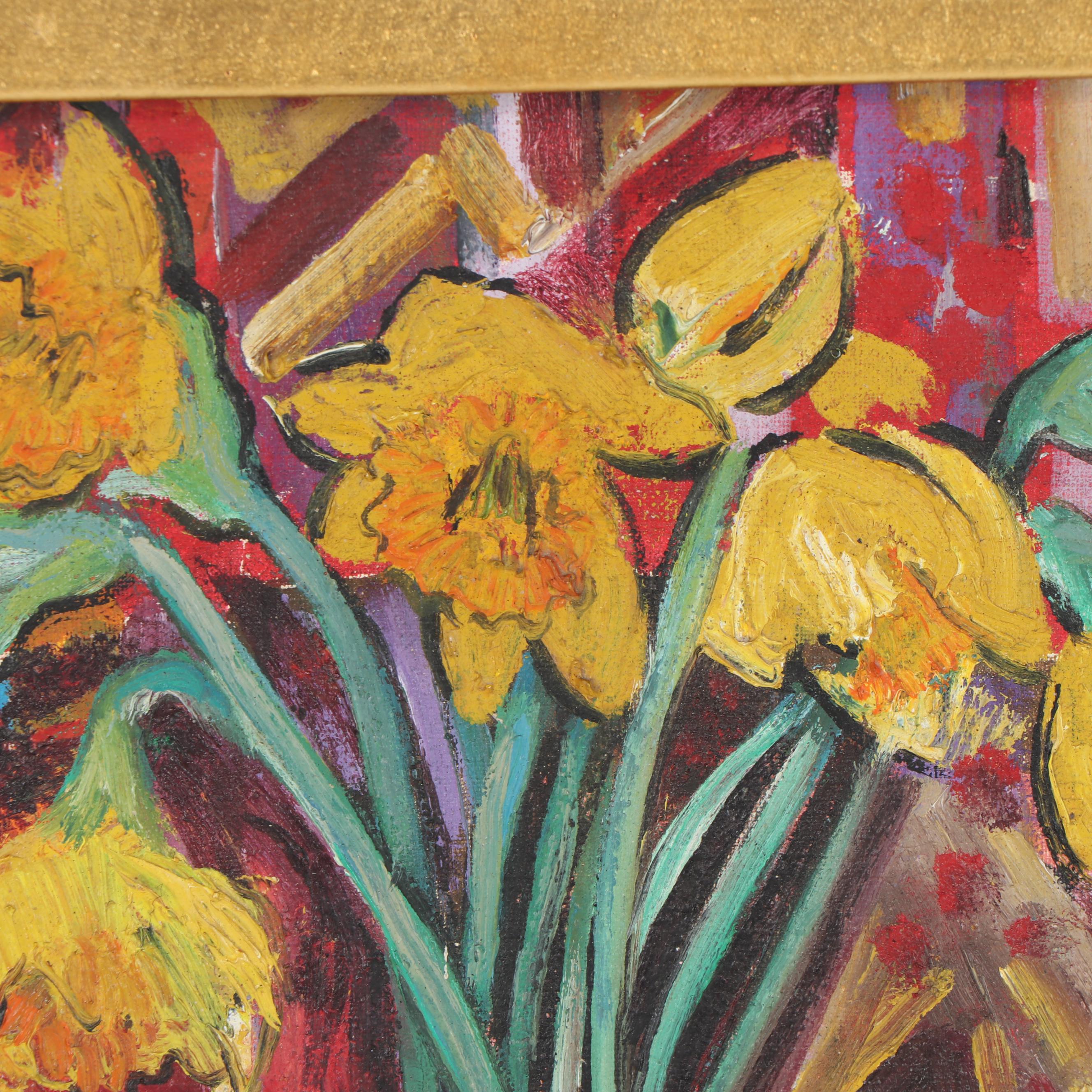 Mary Guggenheim Floral Still Life Oil Painting