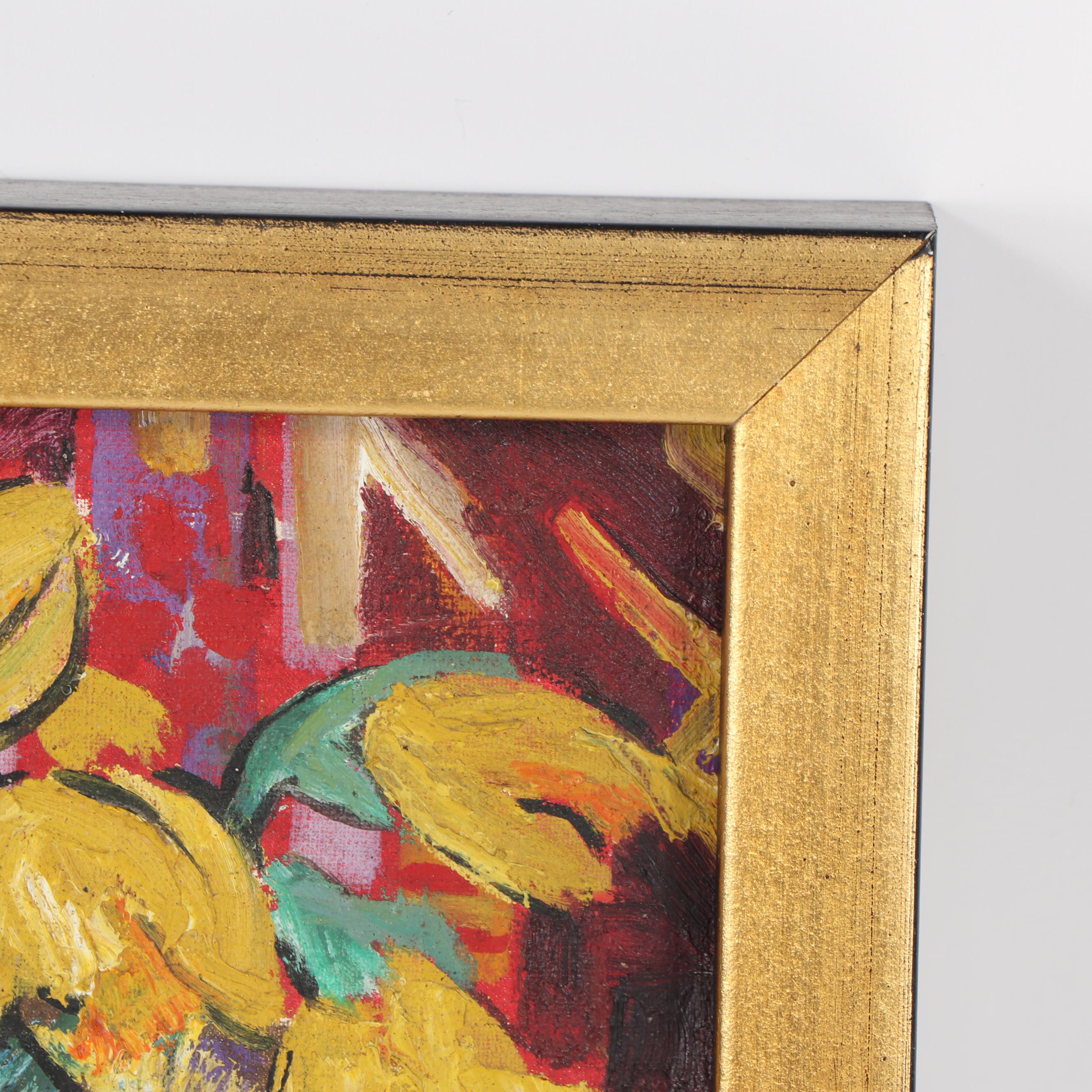 Mary Guggenheim Floral Still Life Oil Painting