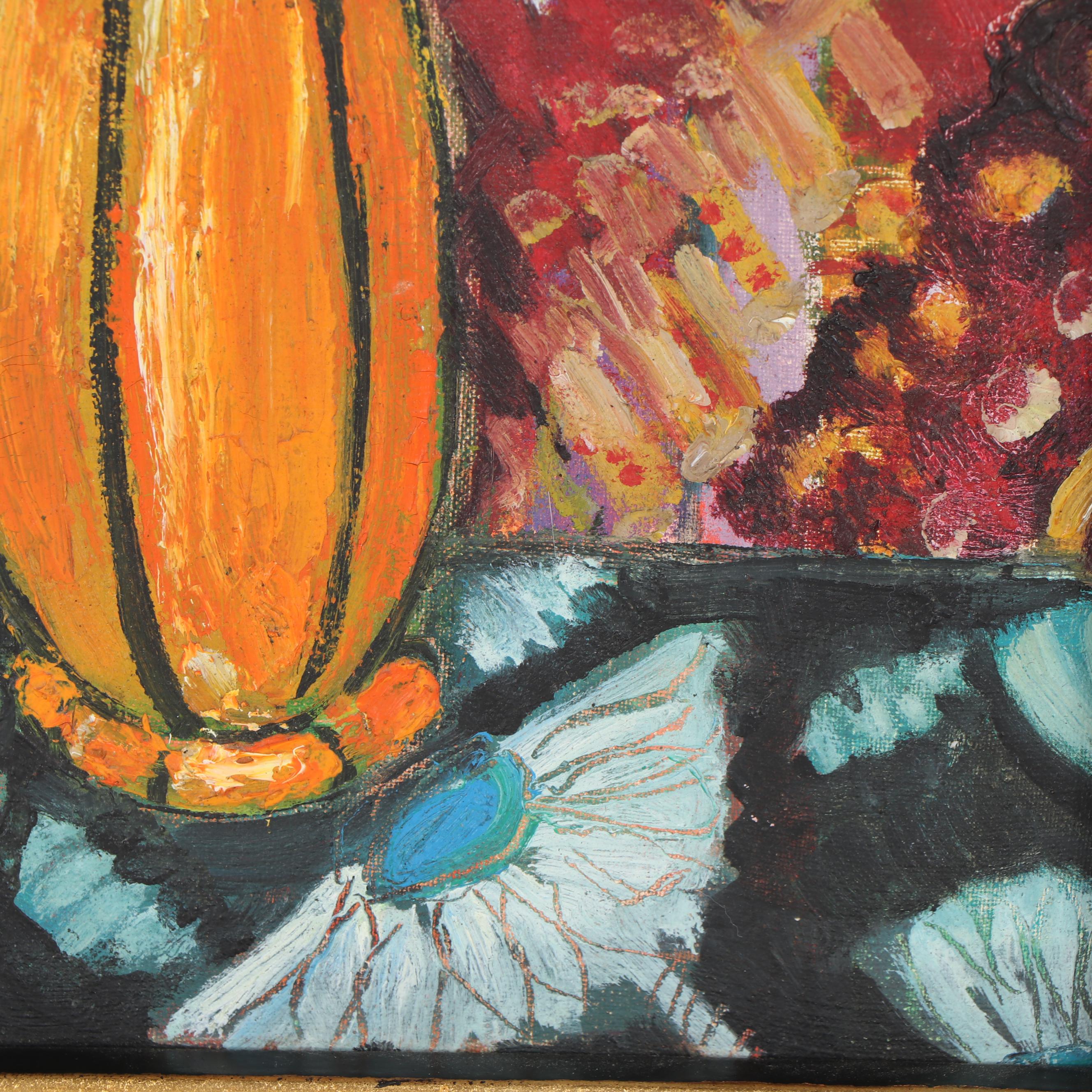 Mary Guggenheim Floral Still Life Oil Painting