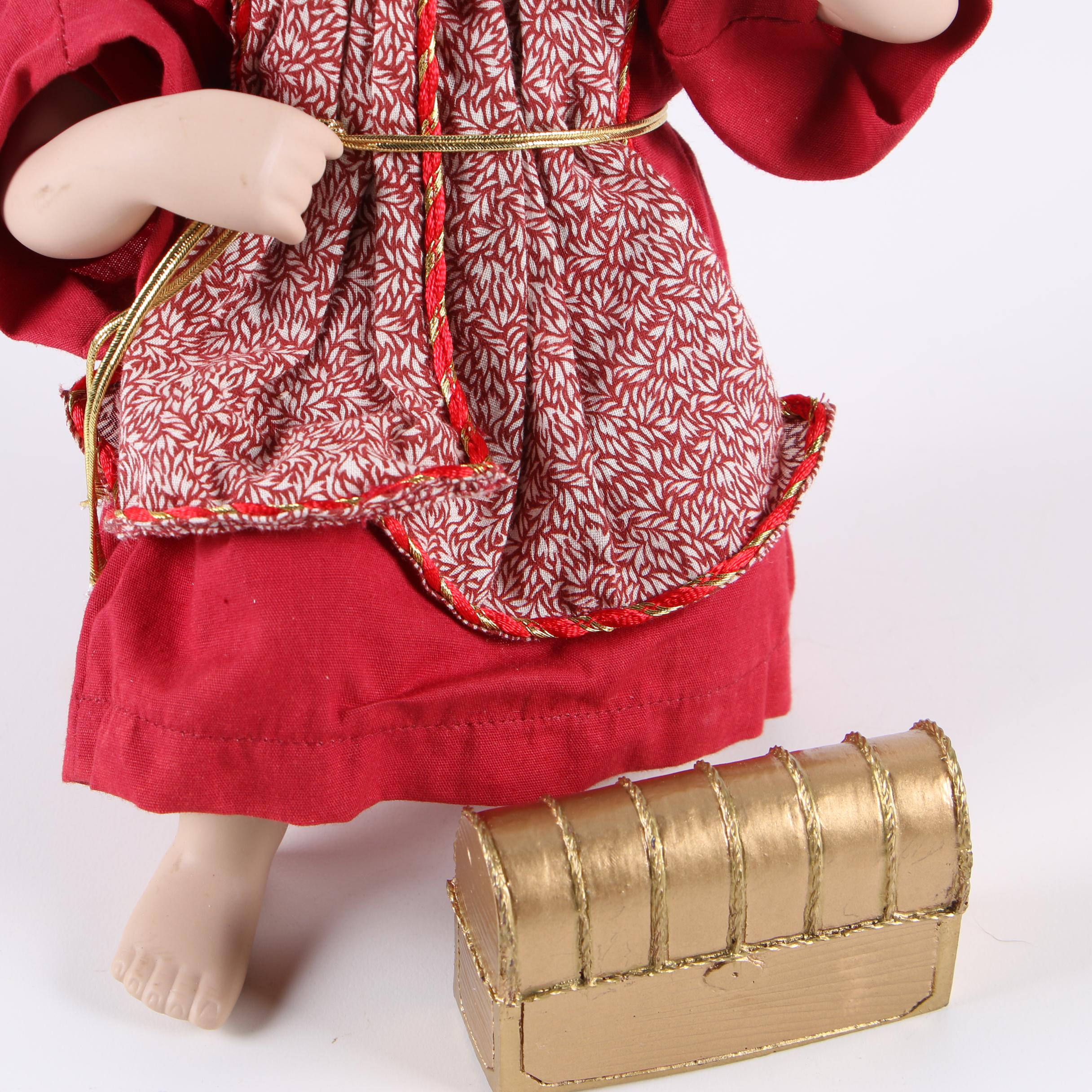 Ashton-Drake Galleries "Oh Holy Night" Porcelain Dolls, 1990s