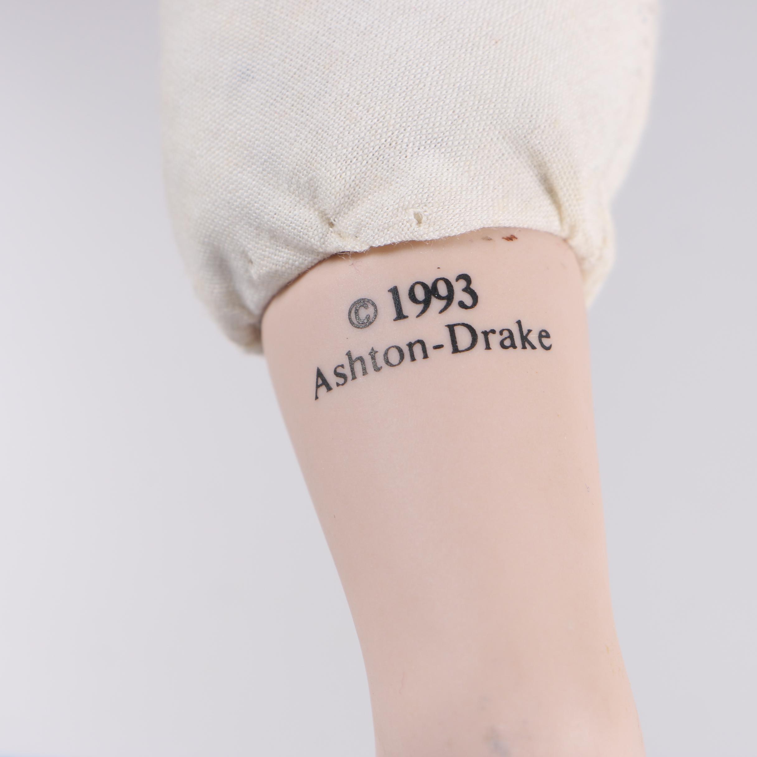 Ashton-Drake Galleries "Oh Holy Night" Porcelain Dolls, 1990s