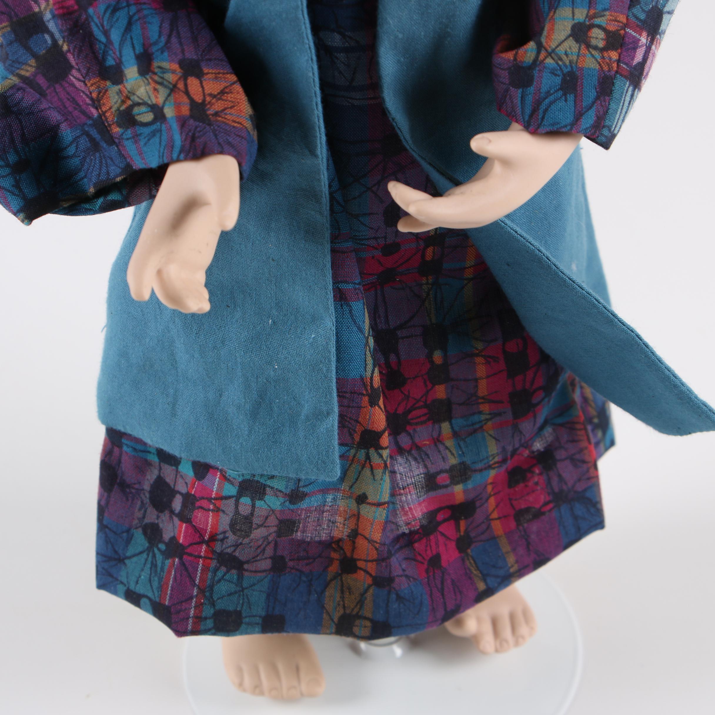 Ashton-Drake Galleries "Oh Holy Night" Porcelain Dolls, 1990s