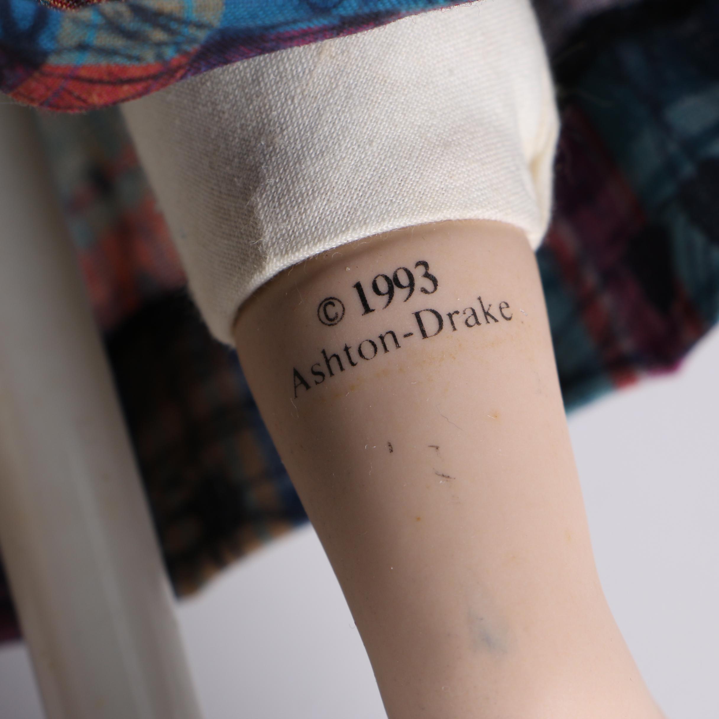 Ashton-Drake Galleries "Oh Holy Night" Porcelain Dolls, 1990s