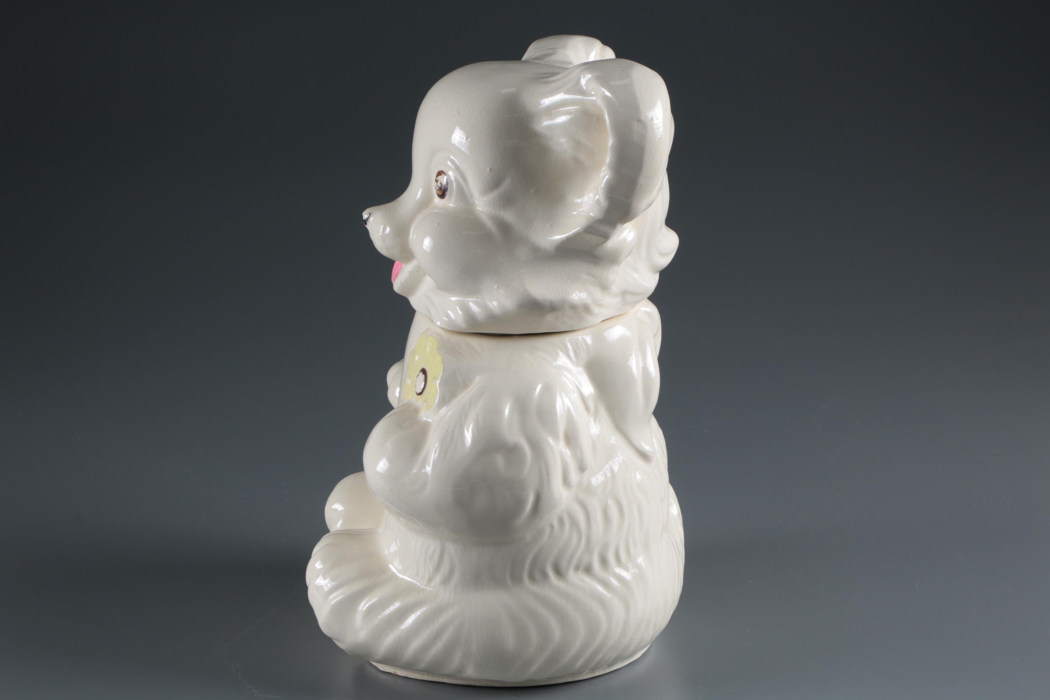 Vintage Royal Ware Ceramic Bear Cookie Jar
