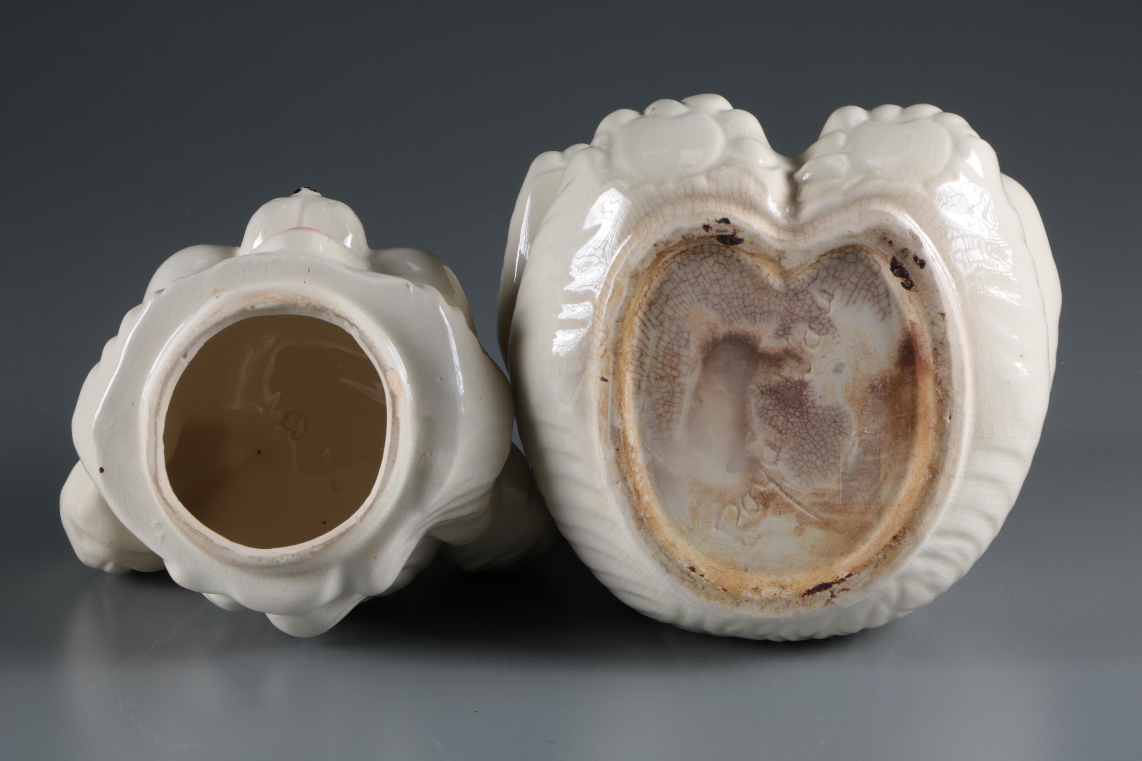 Vintage Royal Ware Ceramic Bear Cookie Jar