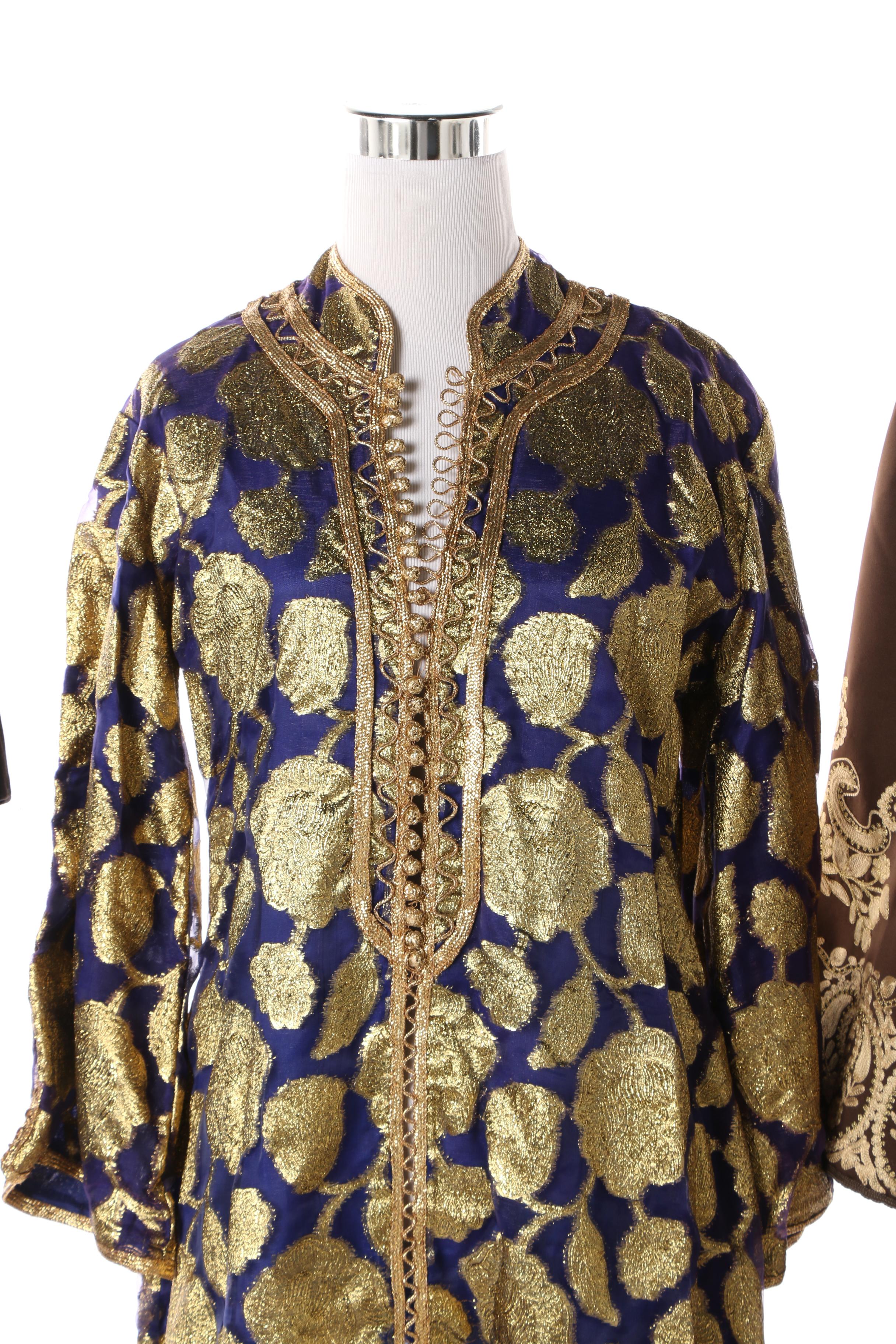 Women's Vintage Embroidered and Embellished Kaftans including Tom Bezduda