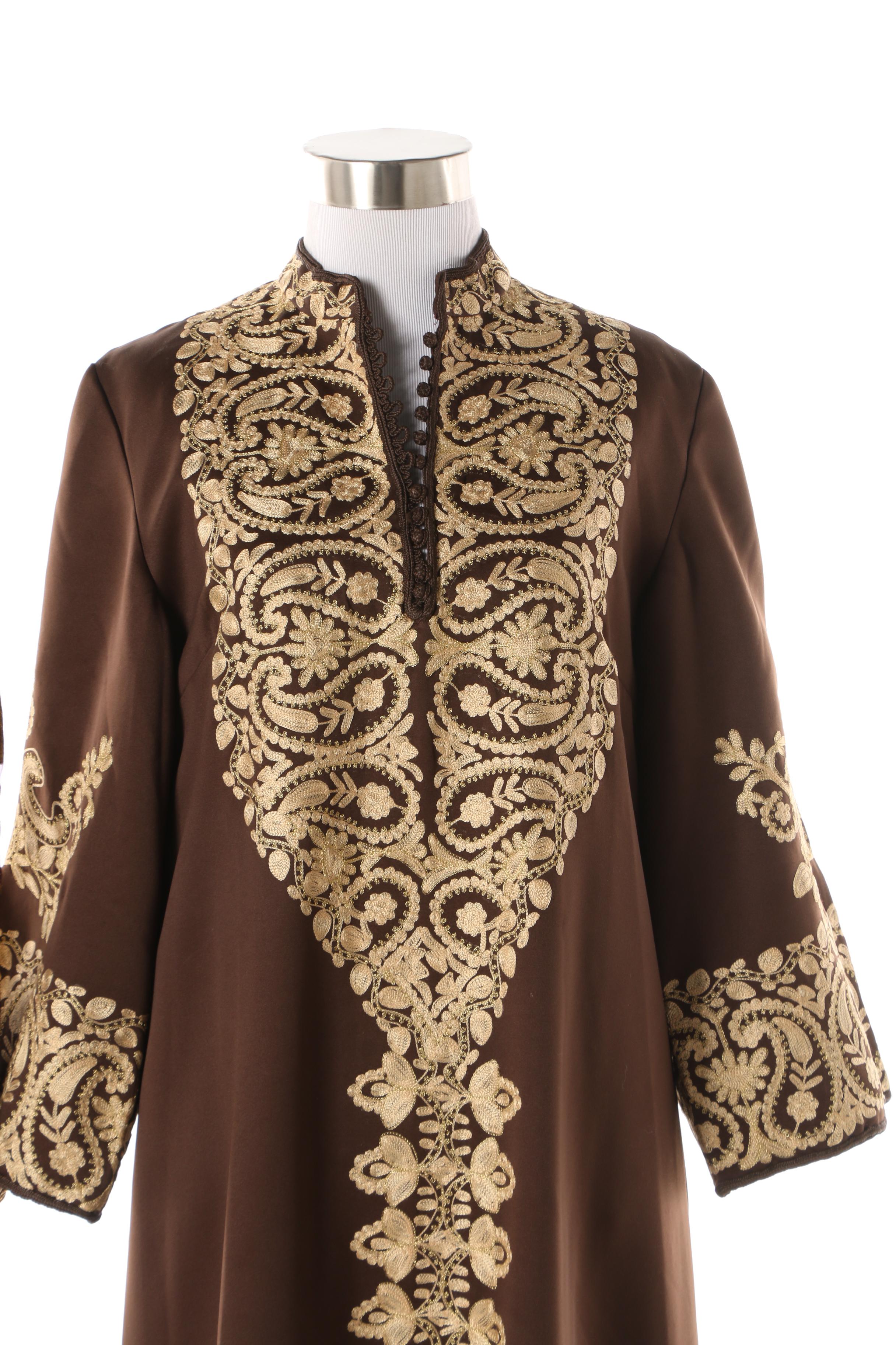 Women's Vintage Embroidered and Embellished Kaftans including Tom Bezduda