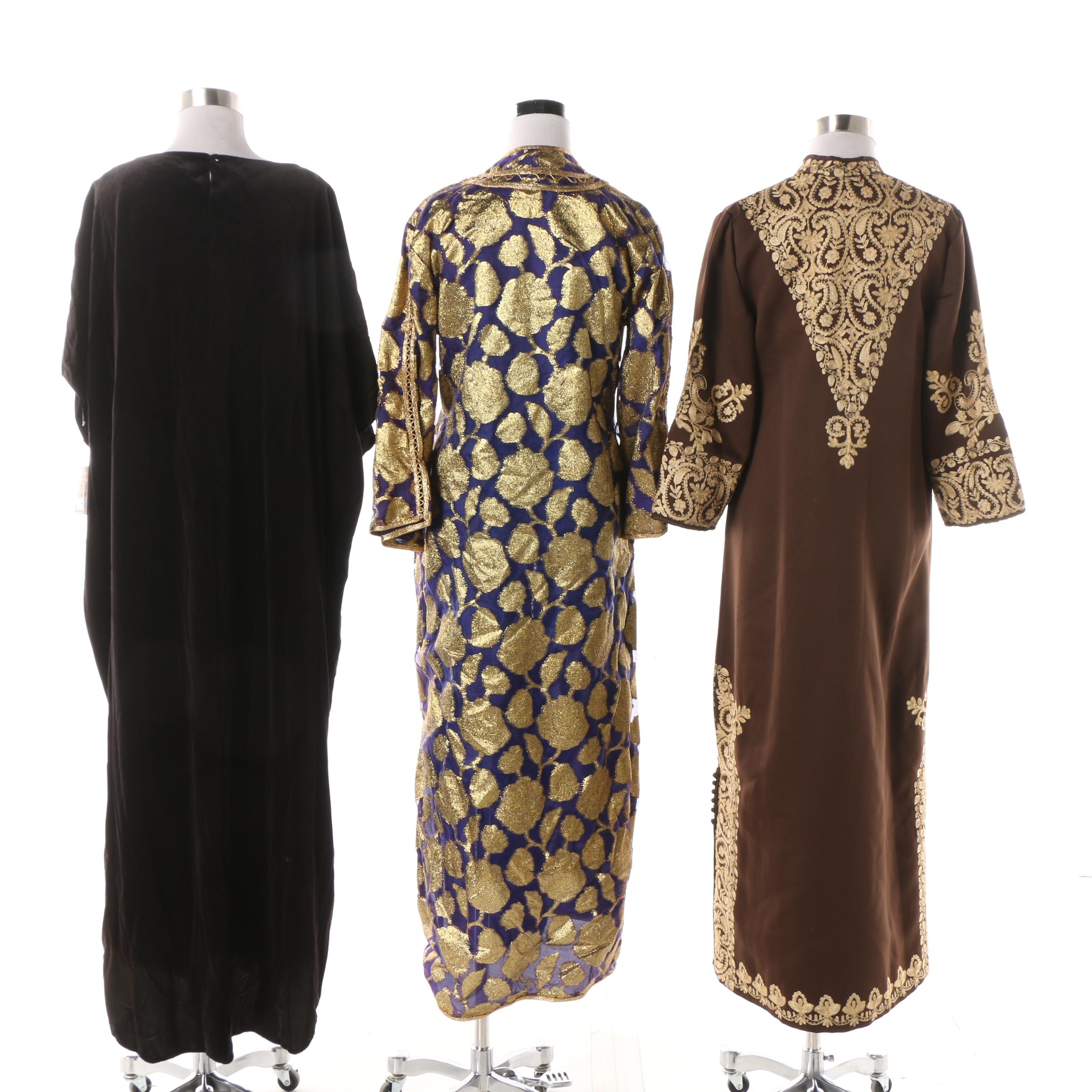 Women's Vintage Embroidered and Embellished Kaftans including Tom Bezduda