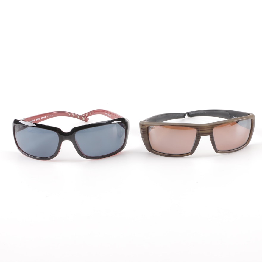 Costa Del Mar Rafael and Isabela Polarized Sunglasses with Case