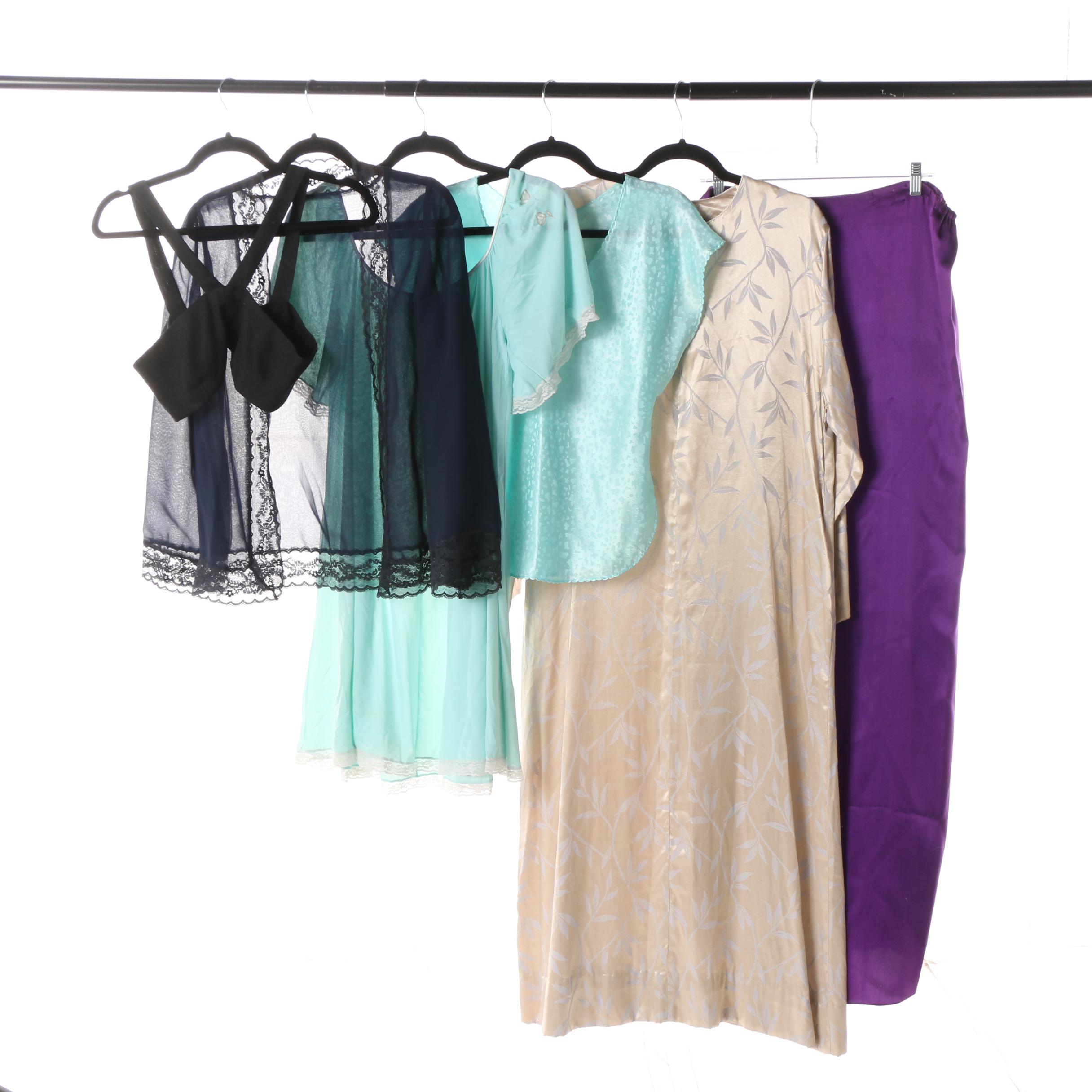 Women's Vintage Sleepwear including Ruth Norman and Ralph Montenero