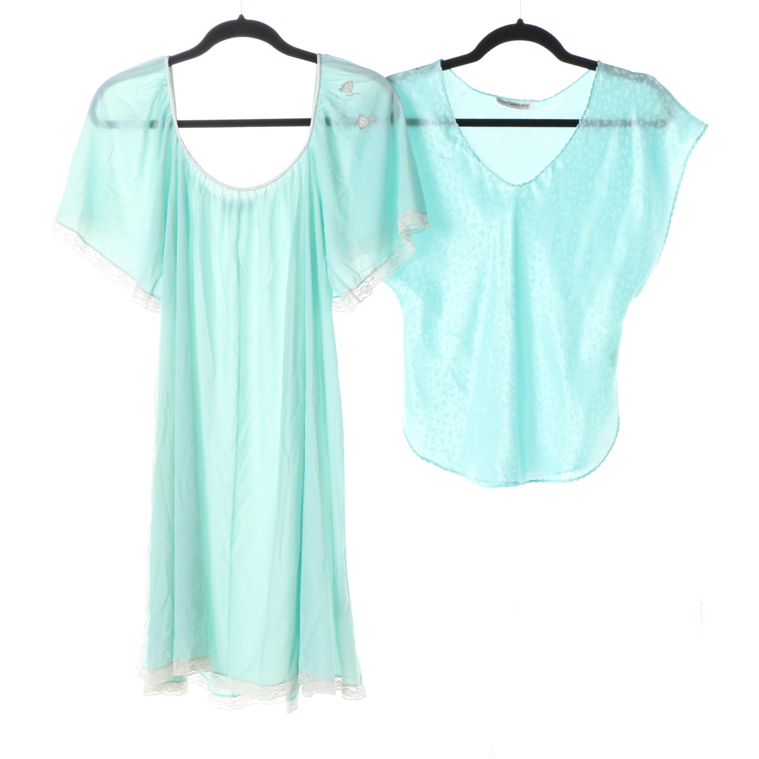 Women's Vintage Sleepwear including Ruth Norman and Ralph Montenero
