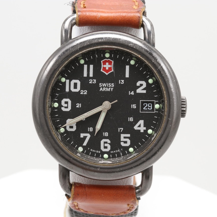 Swiss Army Stainless Steel Wristwatch