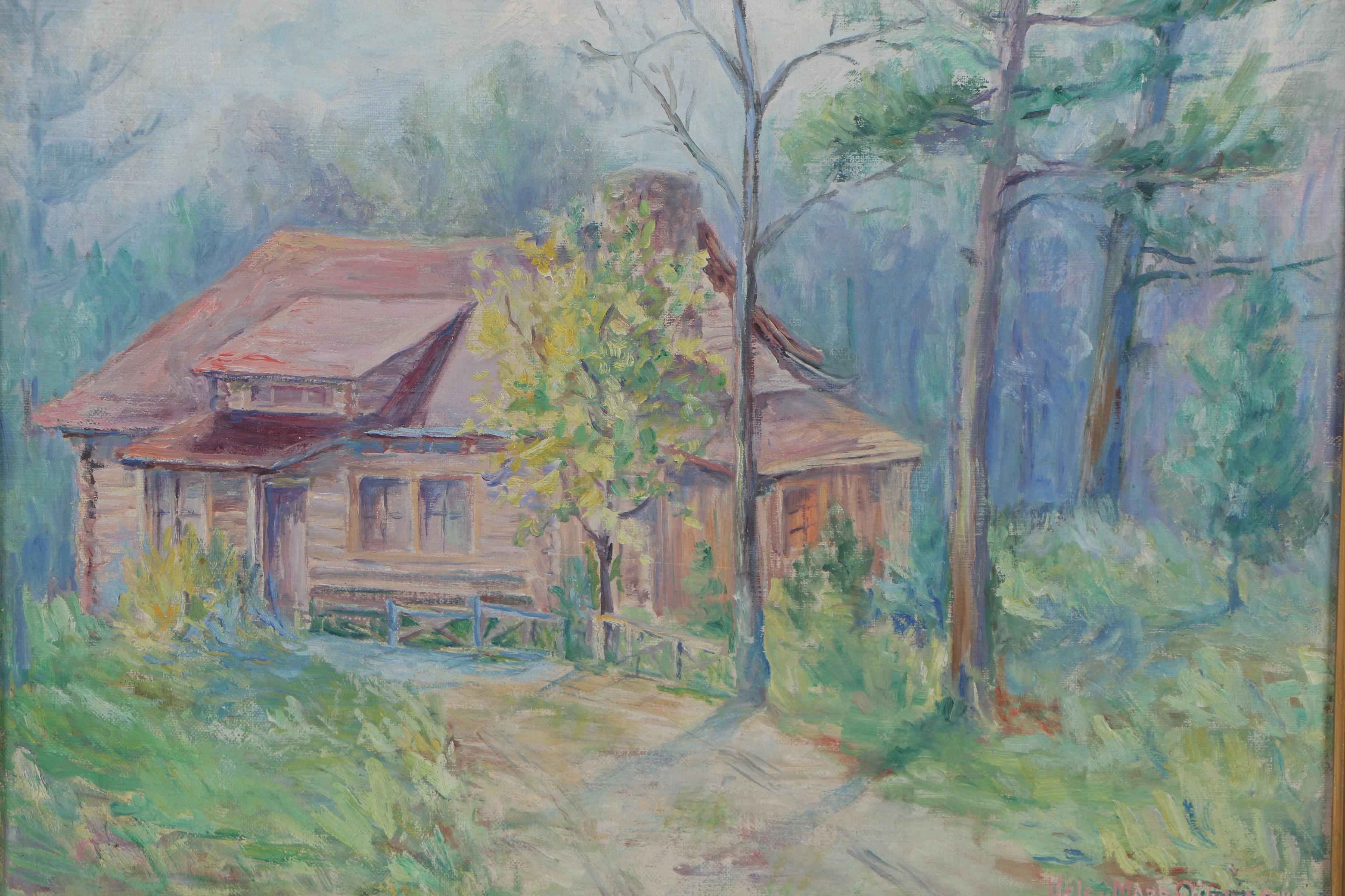 Helen Marr Zimmerman 1935 Oil Painting