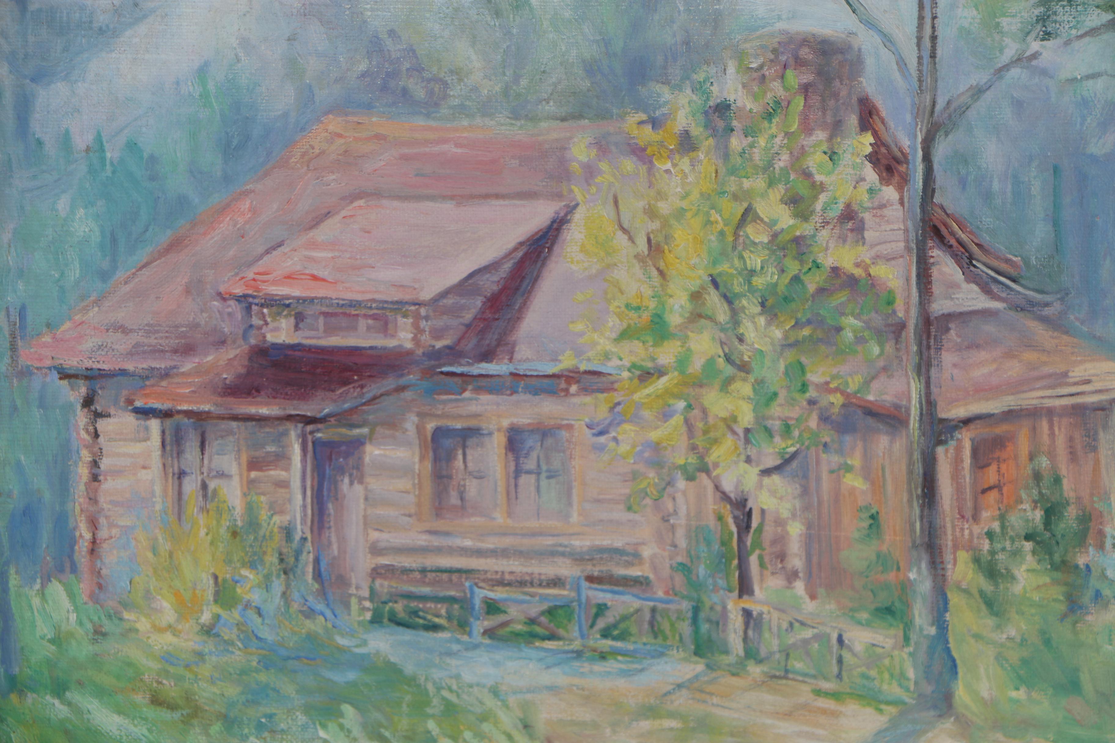 Helen Marr Zimmerman 1935 Oil Painting