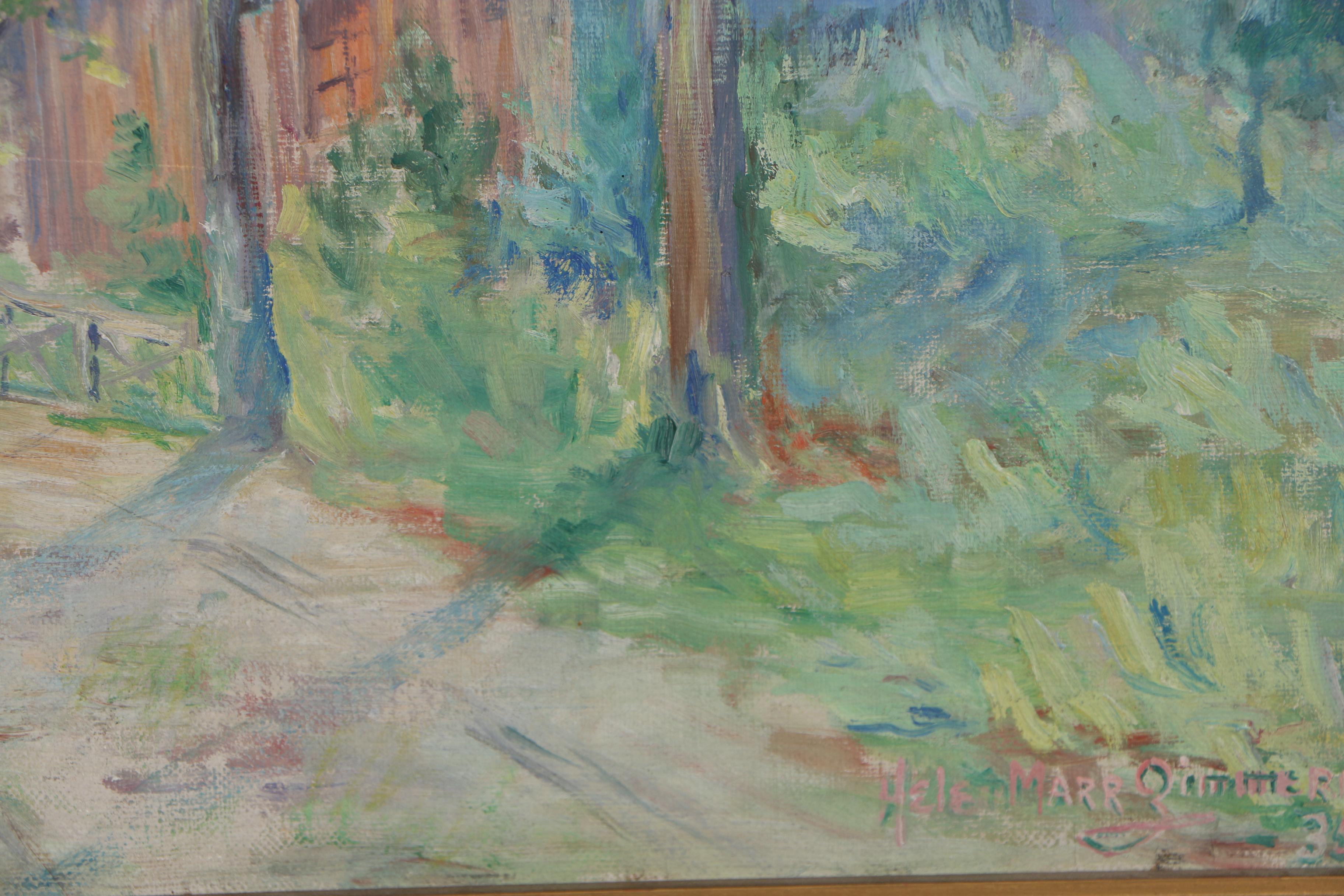Helen Marr Zimmerman 1935 Oil Painting