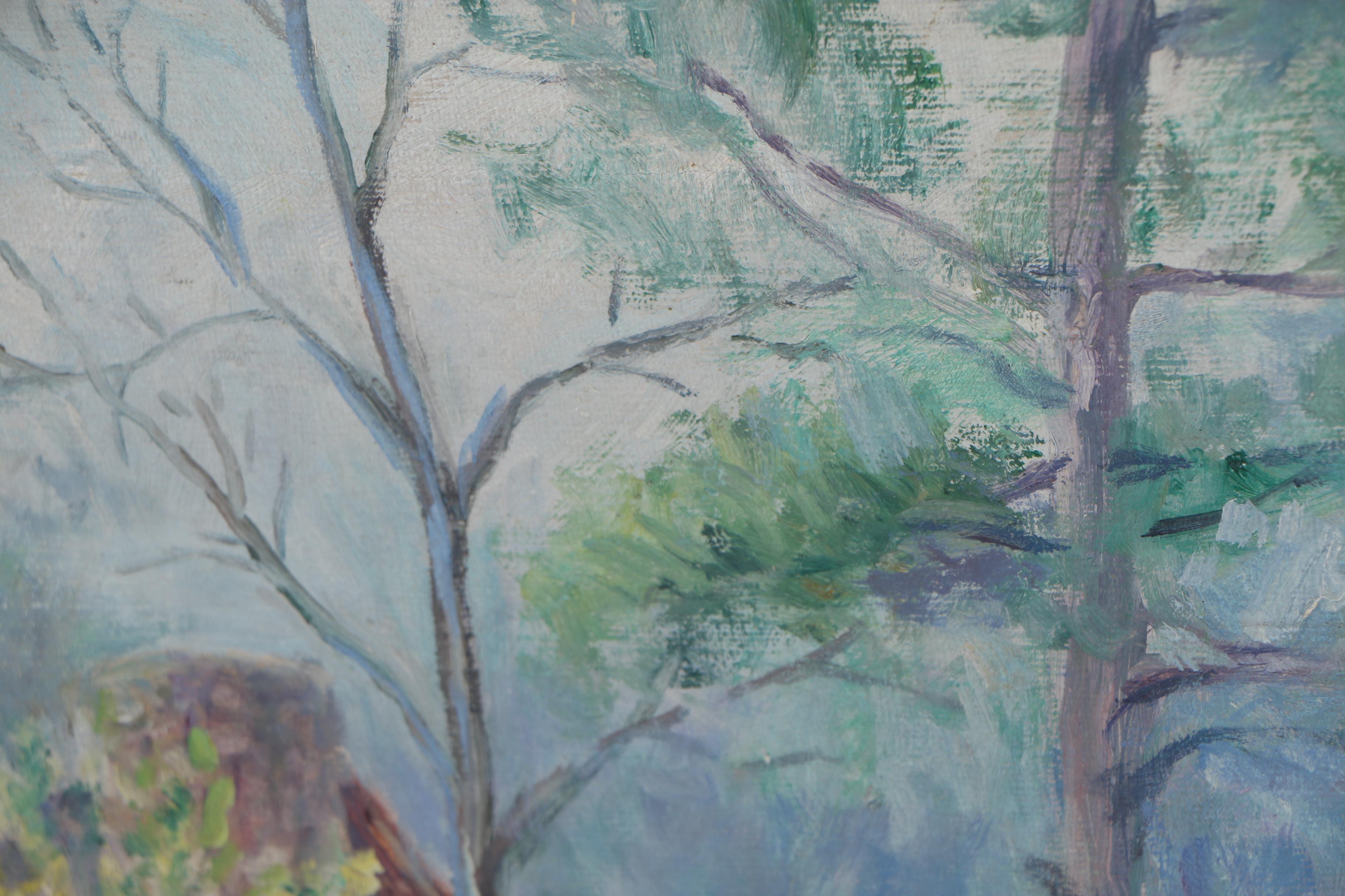 Helen Marr Zimmerman 1935 Oil Painting