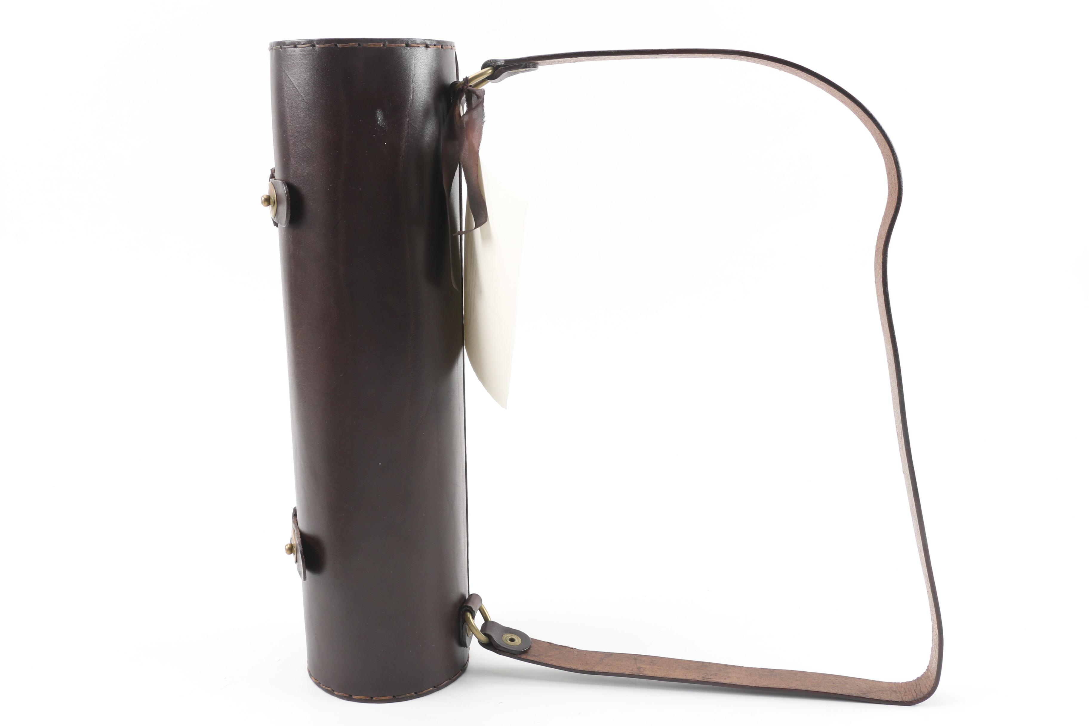 Gattorna Leather Wine Bottle Bags