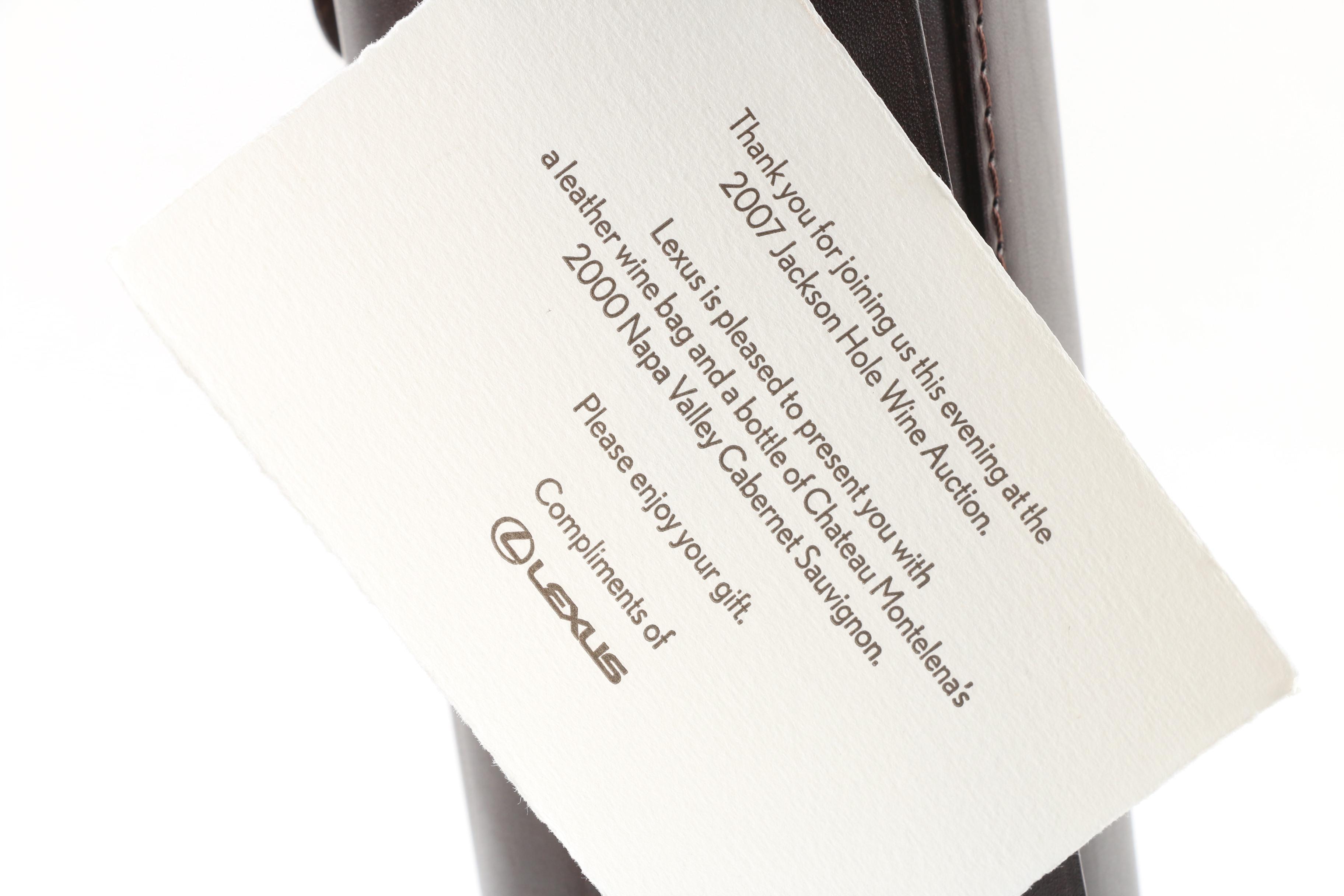 Gattorna Leather Wine Bottle Bags