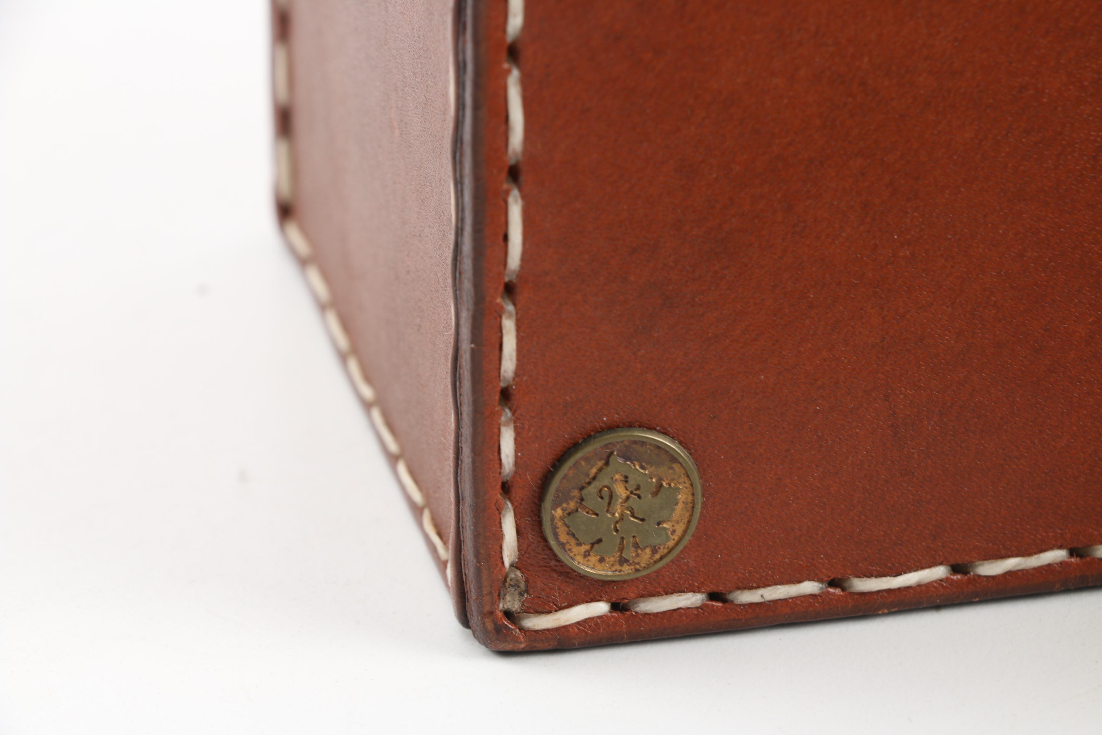 Gattorna Leather Wine Bottle Bags