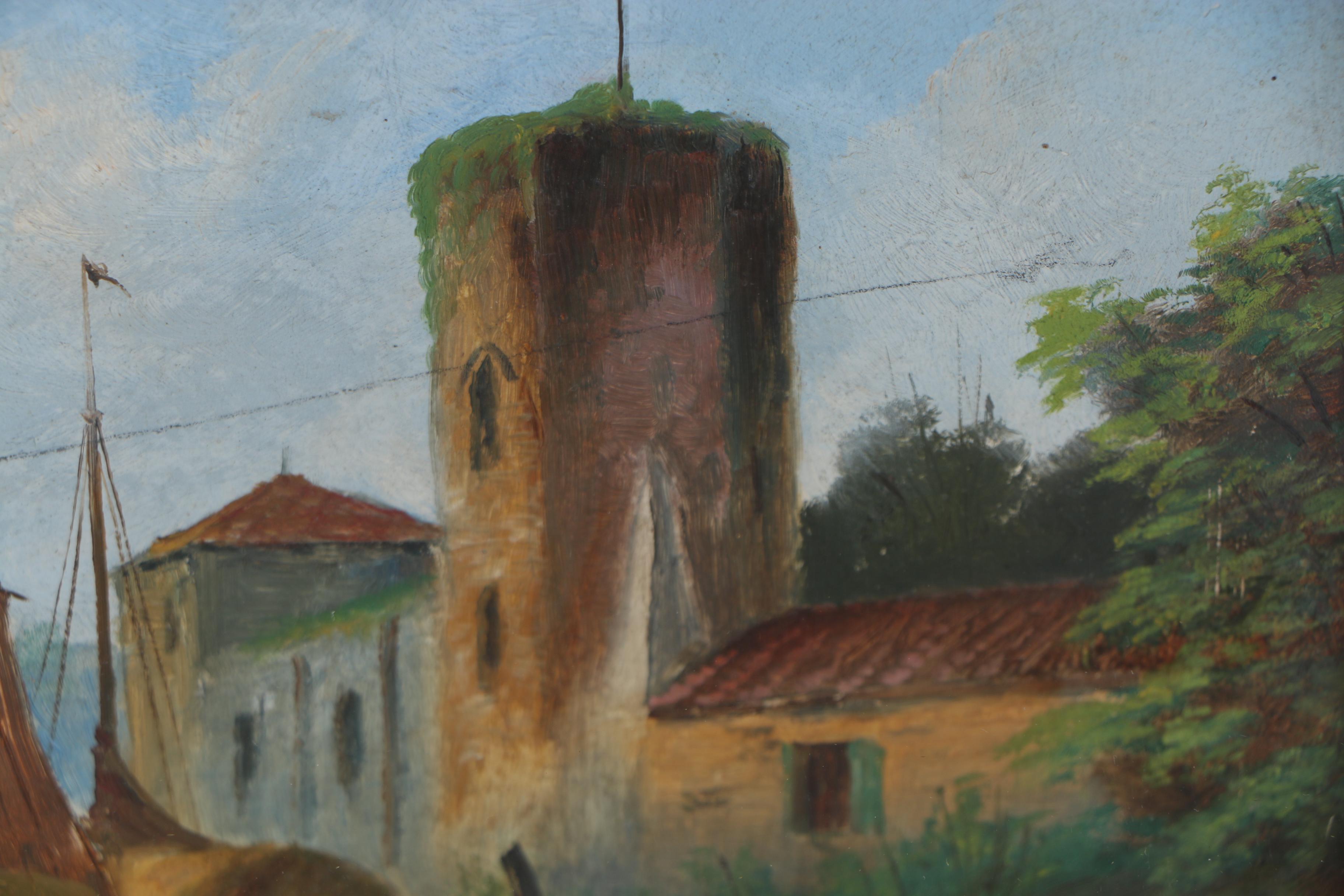 James Bell Anderson Oil Painting "In Wales"