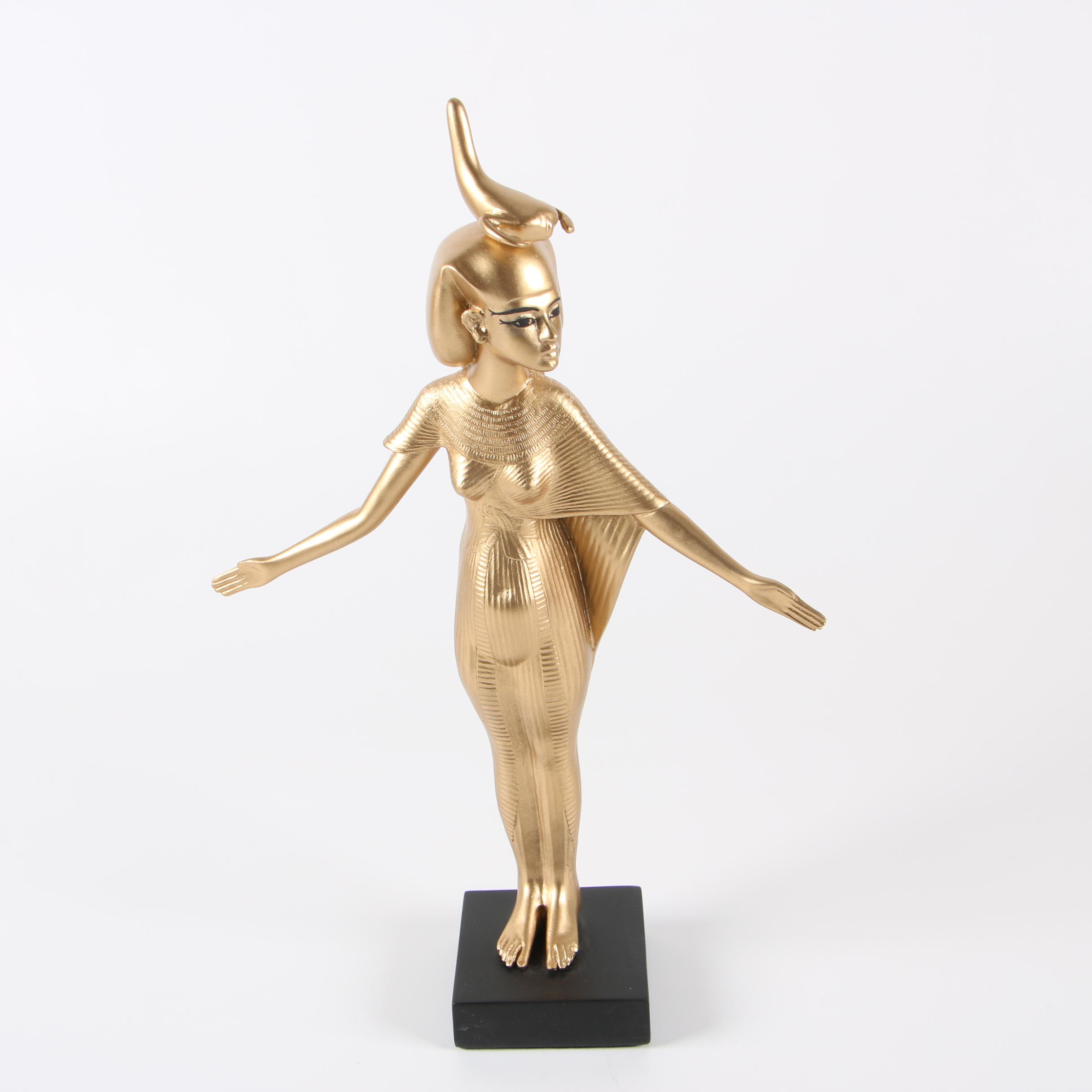 Metropolitan Museum of Art Replica "Selket" Cast Resin Sculpture