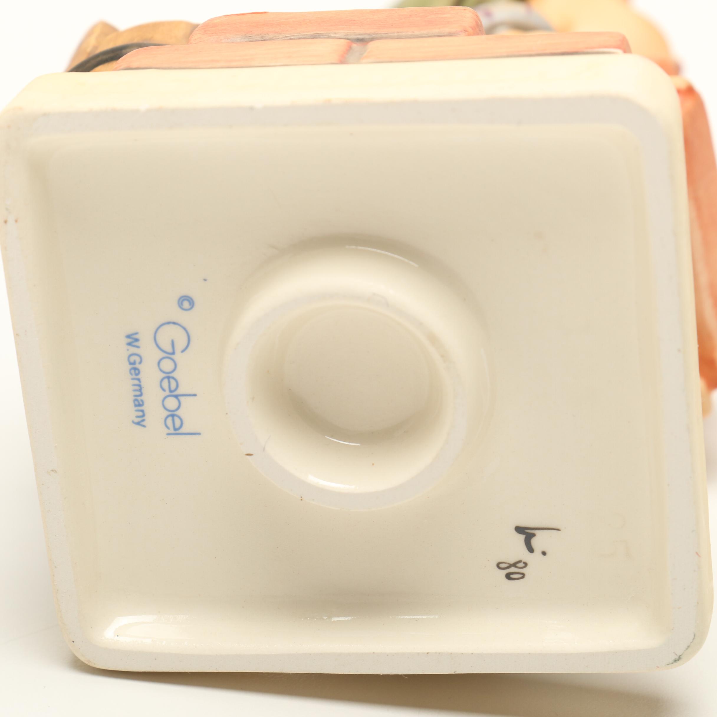 Goebel Hummel Figurines including "The Builder", "Baker" and "Waiter"