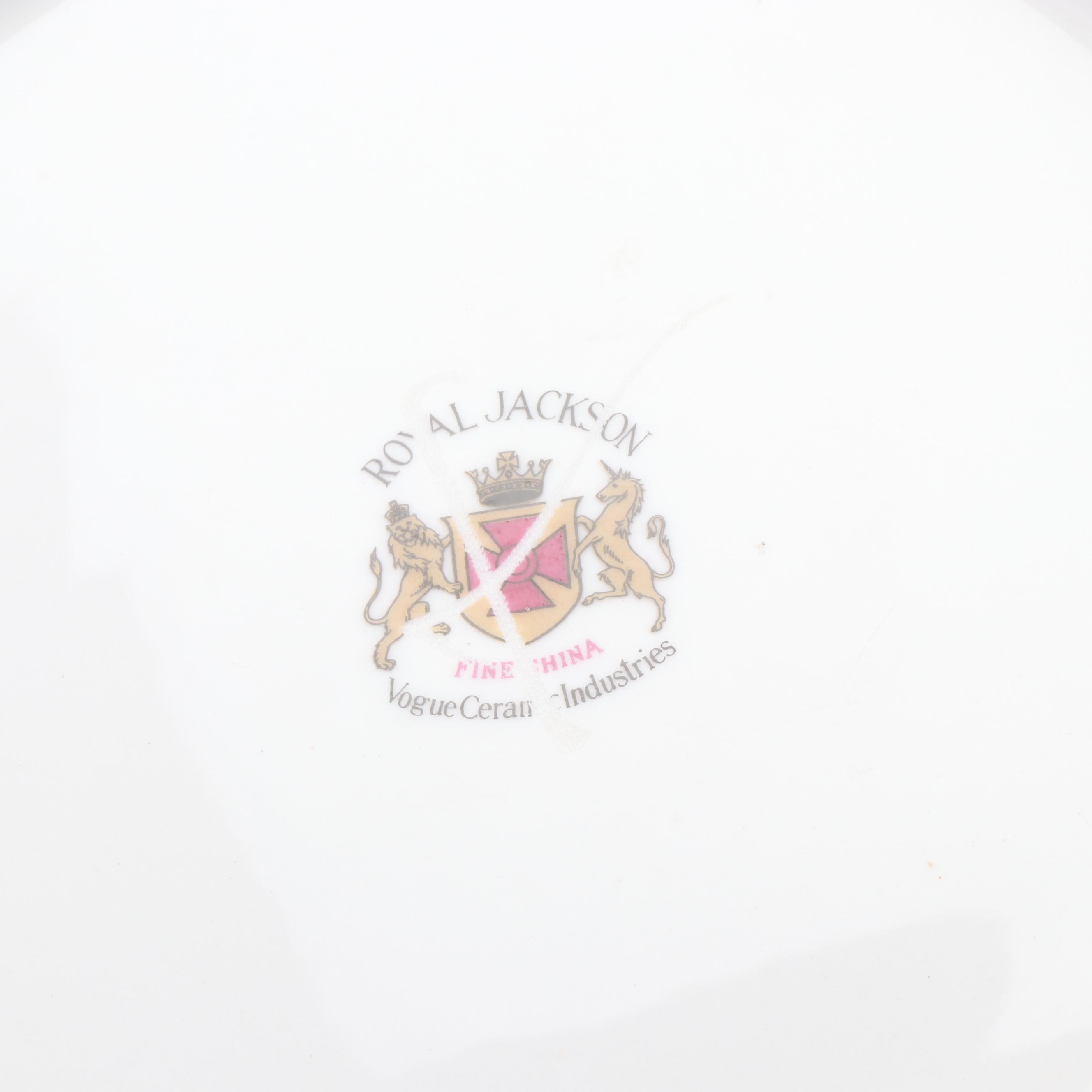 Royal Jackson and Embassy Porcelain Tableware