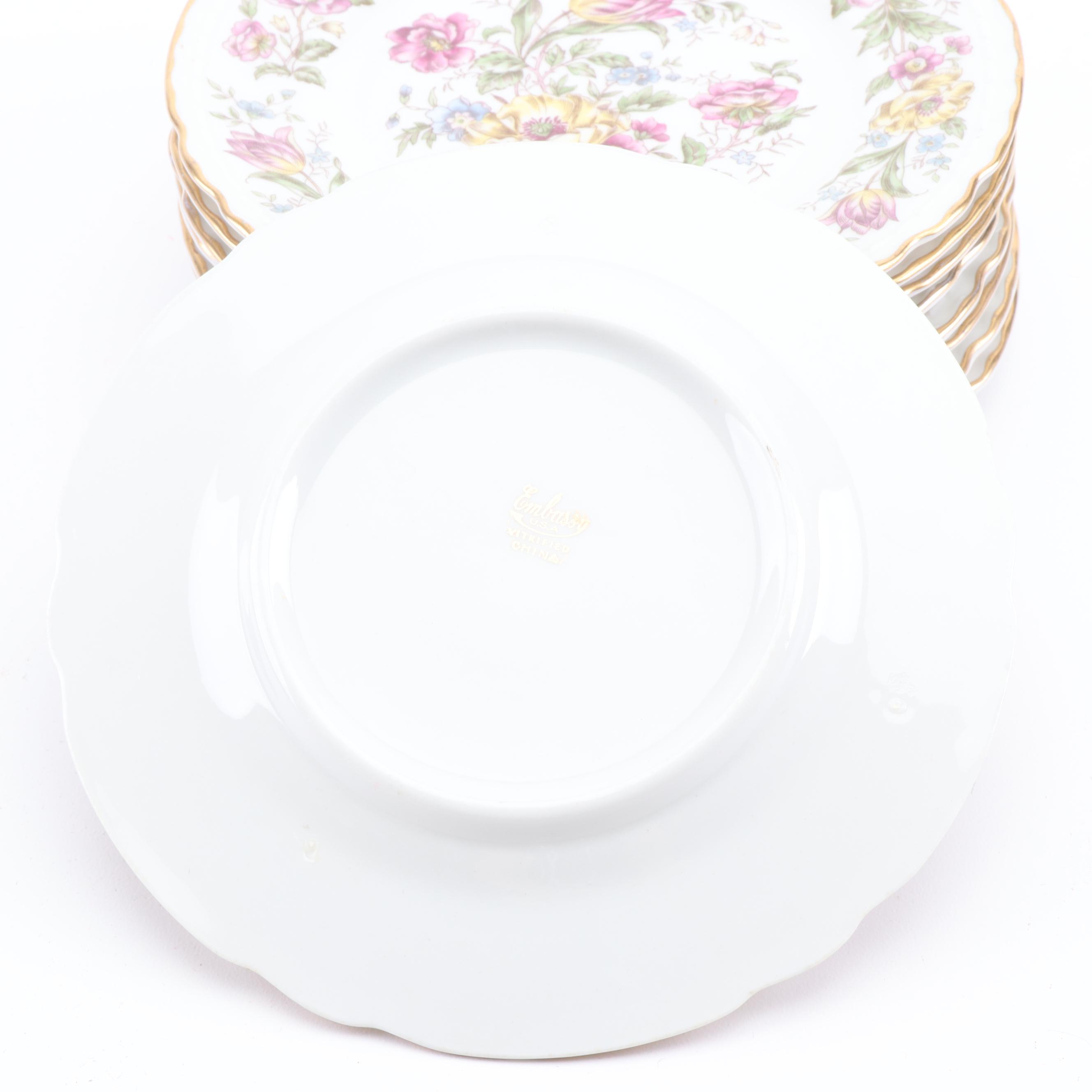 Royal Jackson and Embassy Porcelain Tableware