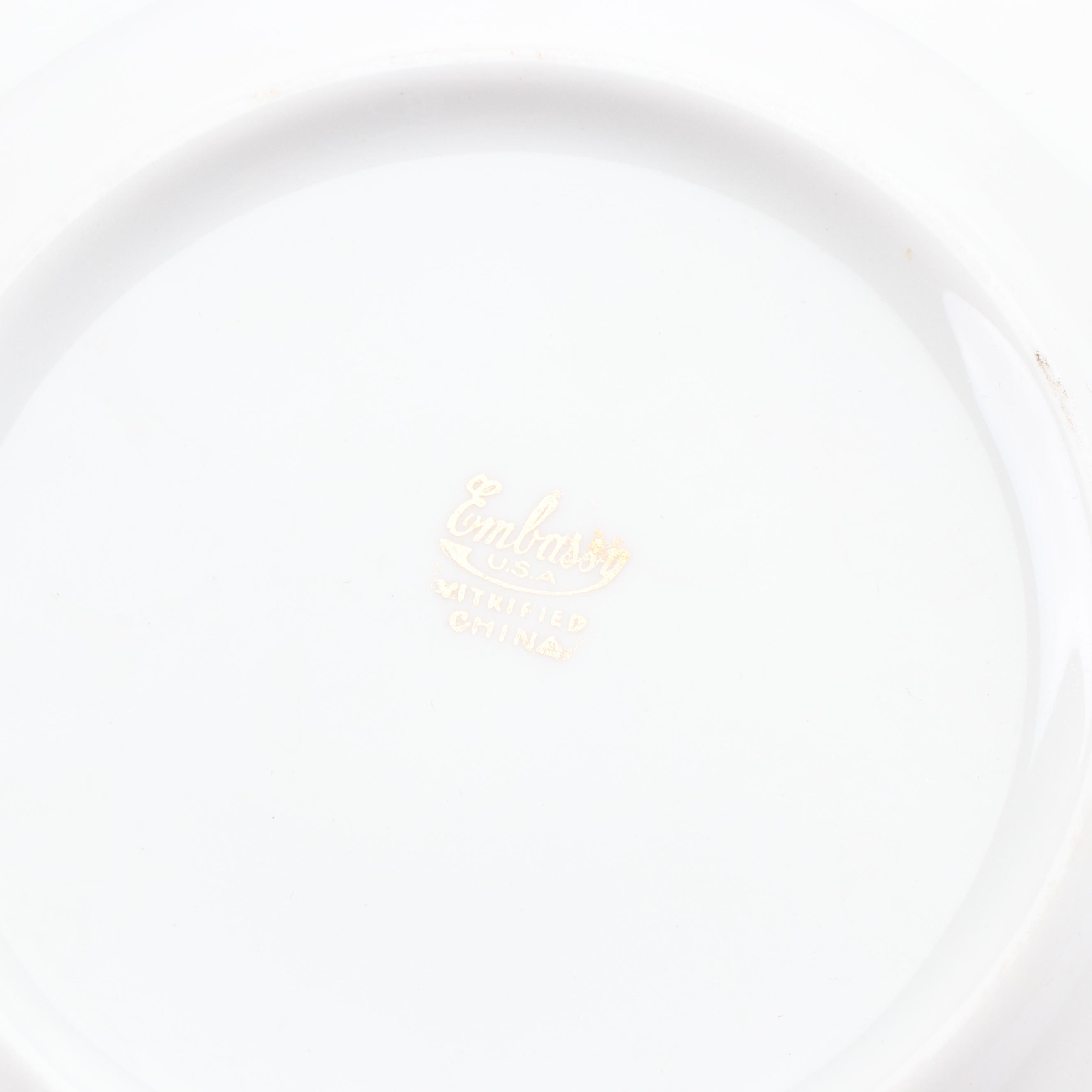 Royal Jackson and Embassy Porcelain Tableware
