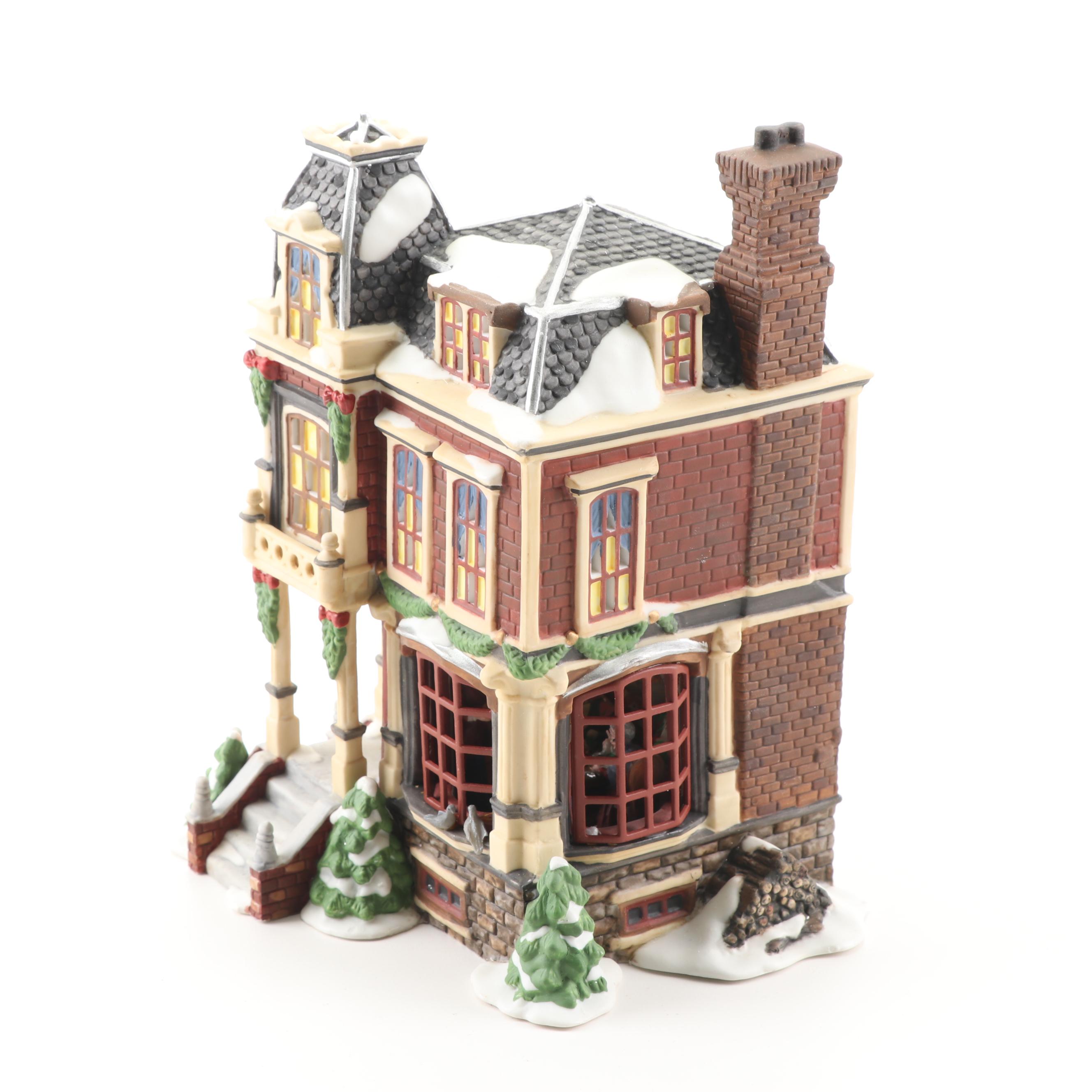 Department 56 Disney Parks Village and Dickens' Village Porcelain Buildings