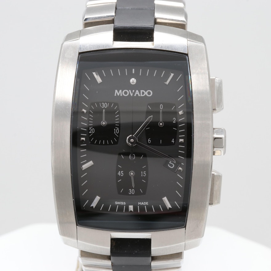 Movado Eliro Quartz Chronograph Wristwatch
