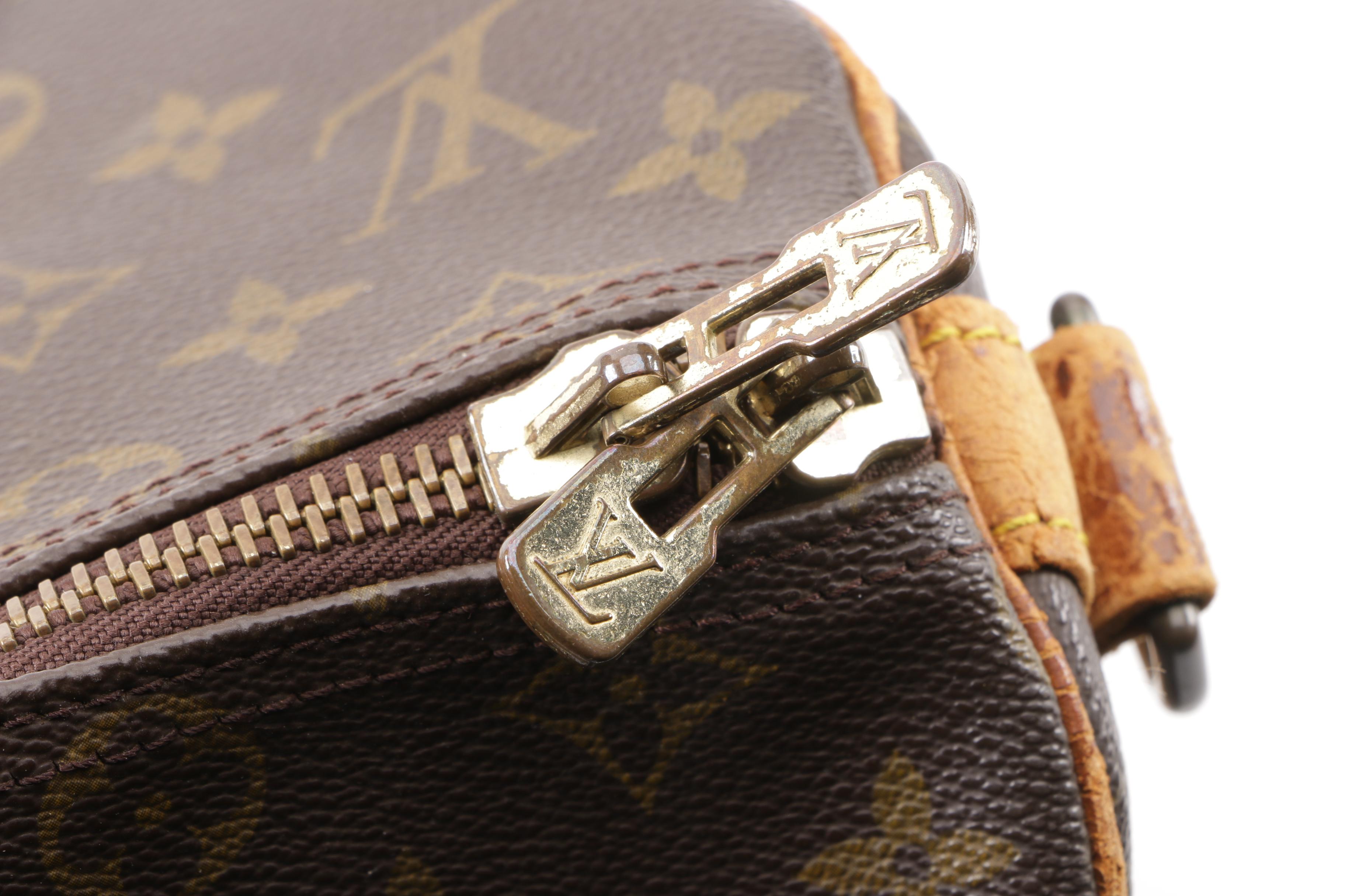 1988 Vintage Louis Vuitton Paris Monogram Canvas Keepall 45 Duffle