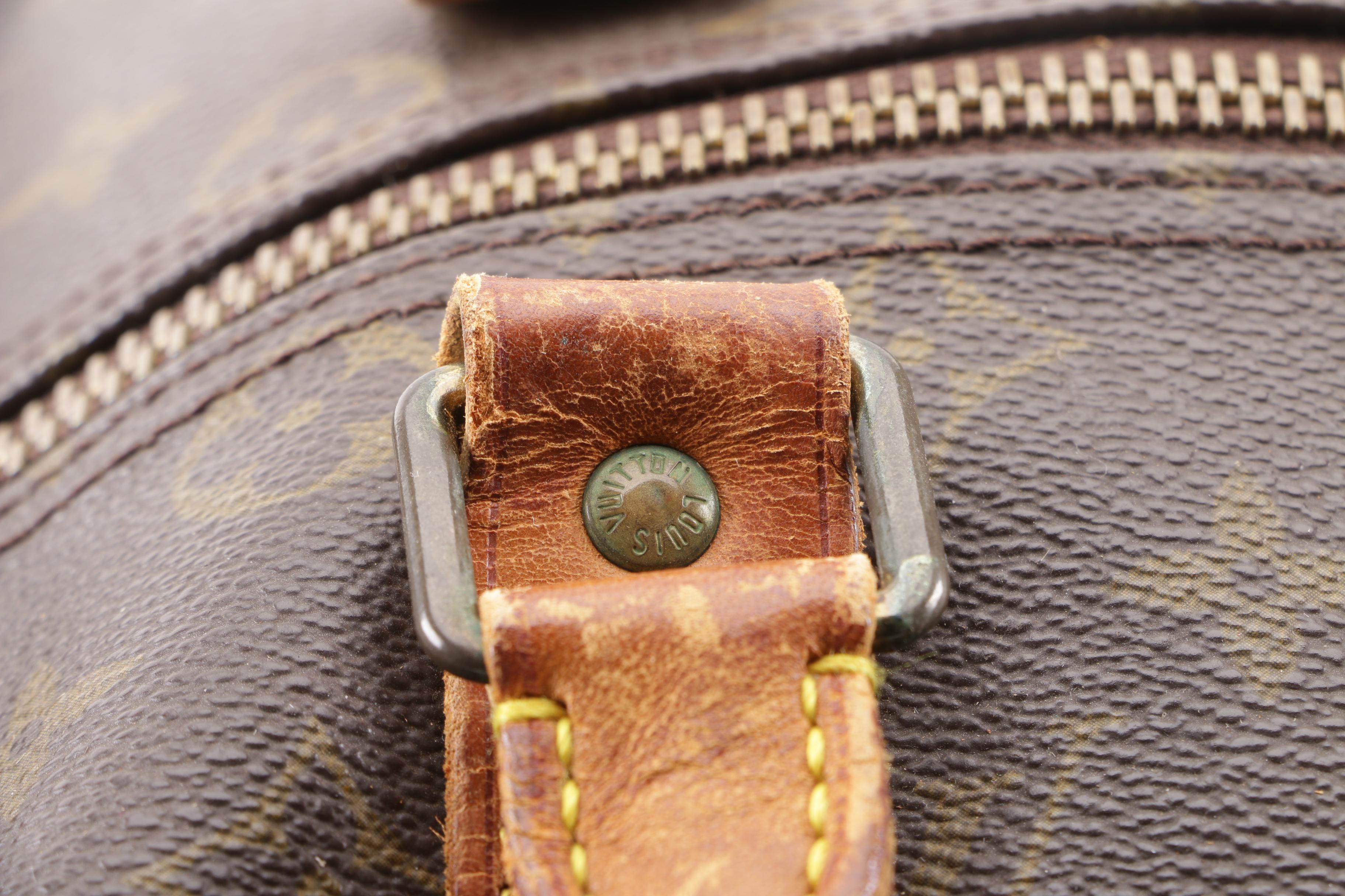 1988 Vintage Louis Vuitton Paris Monogram Canvas Keepall 45 Duffle