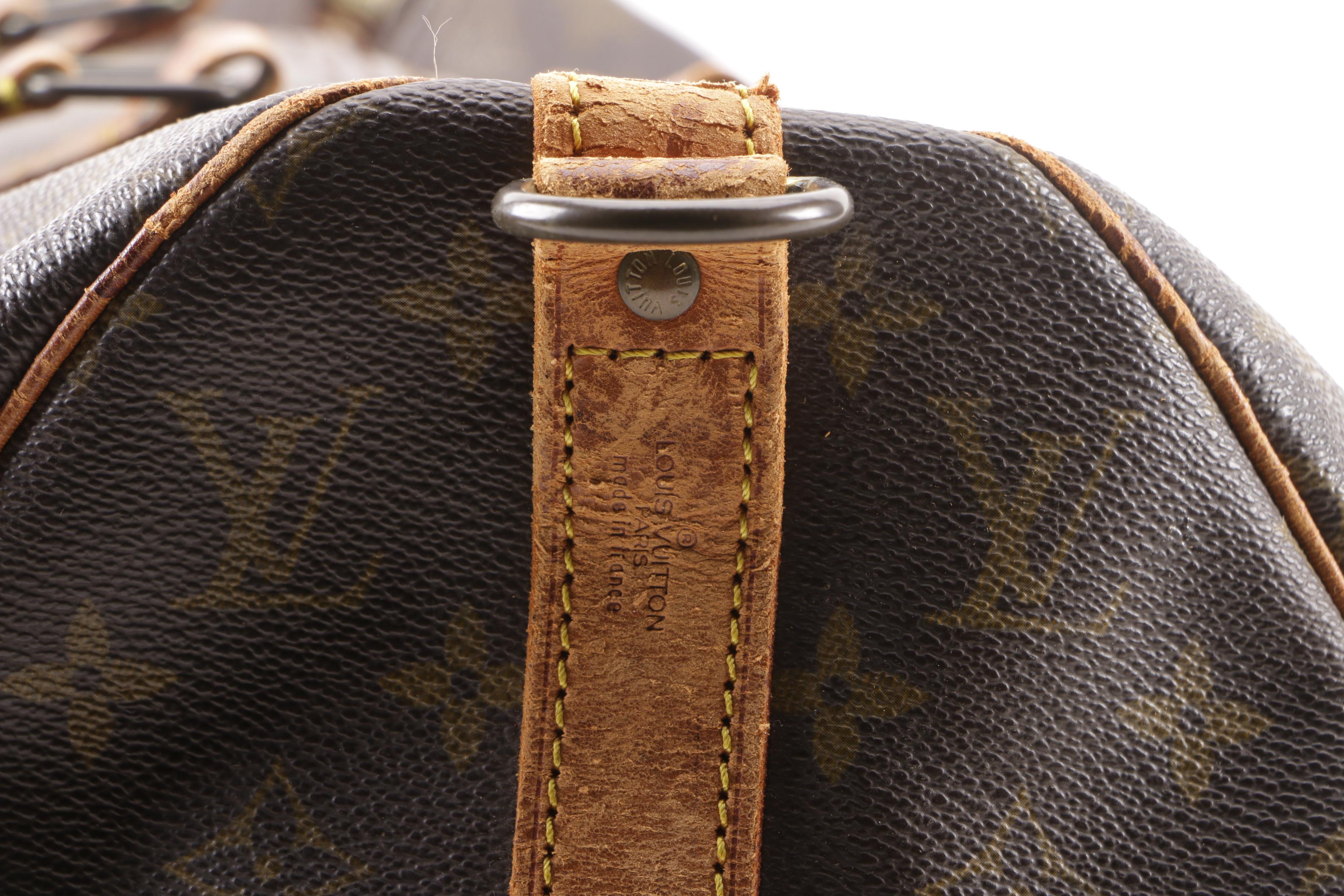 1988 Vintage Louis Vuitton Paris Monogram Canvas Keepall 45 Duffle