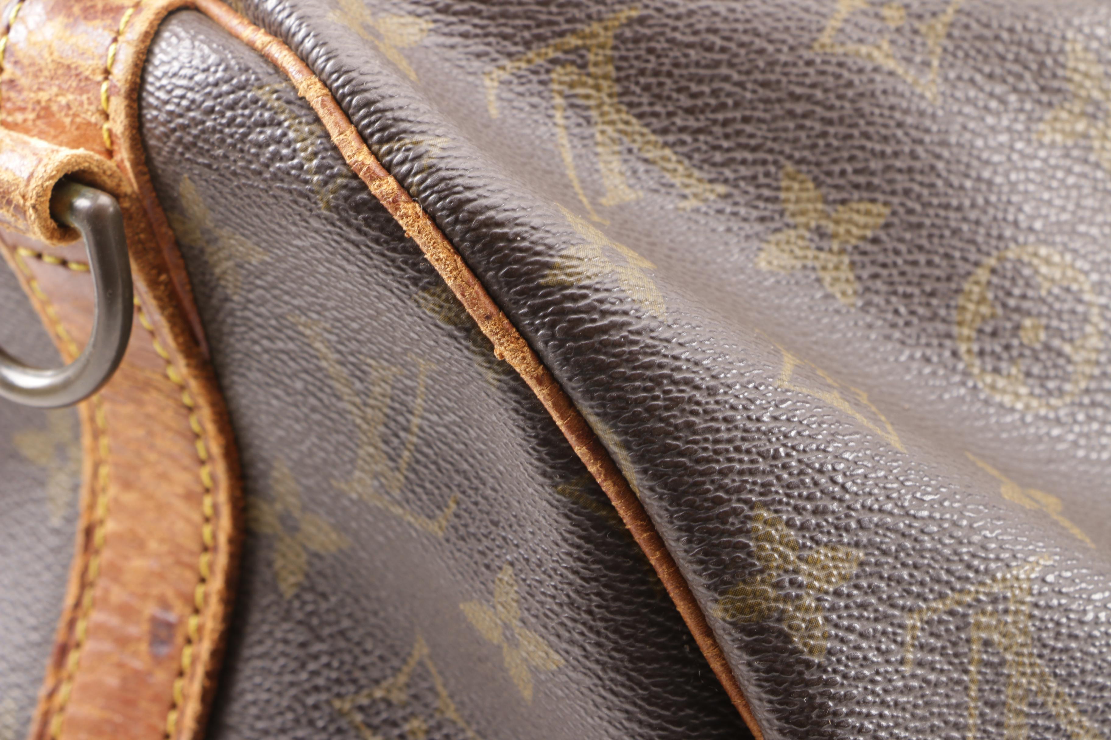 1988 Vintage Louis Vuitton Paris Monogram Canvas Keepall 45 Duffle