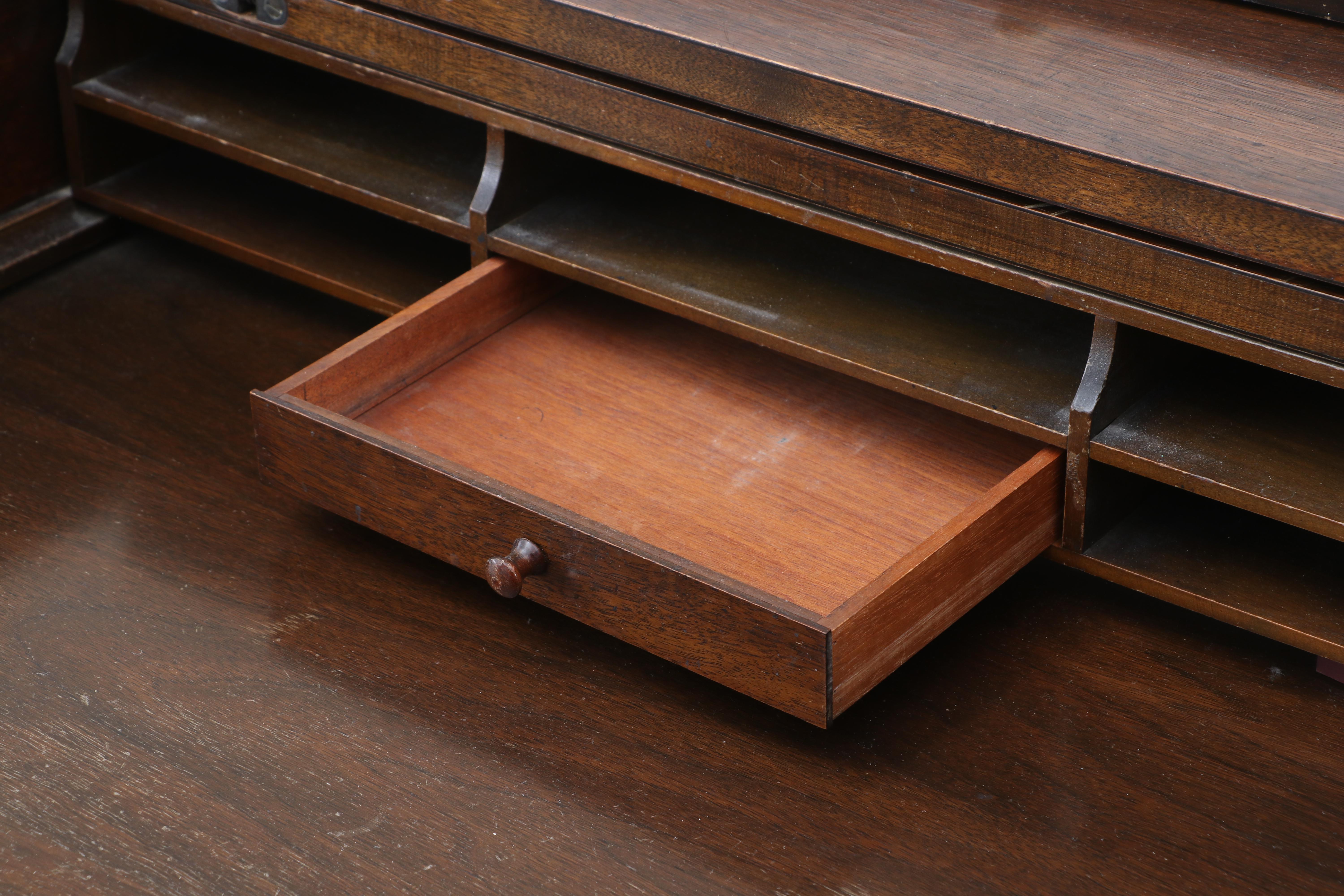 Early 20th Century H. & S. Pogue Co. Spinet Style Writing Desk