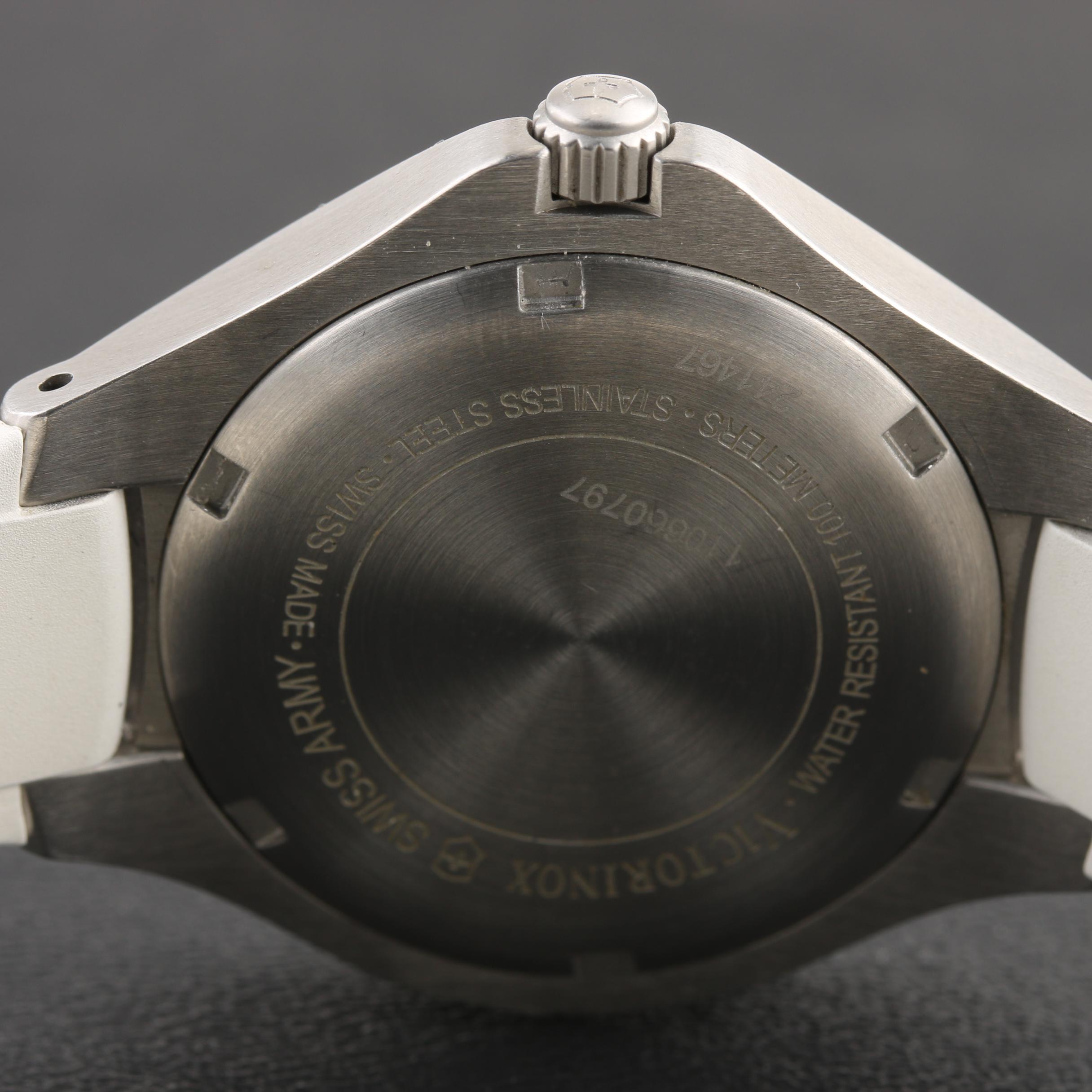 Victorinox Swiss Army Mother of Pearl Dial Watch With Date Window