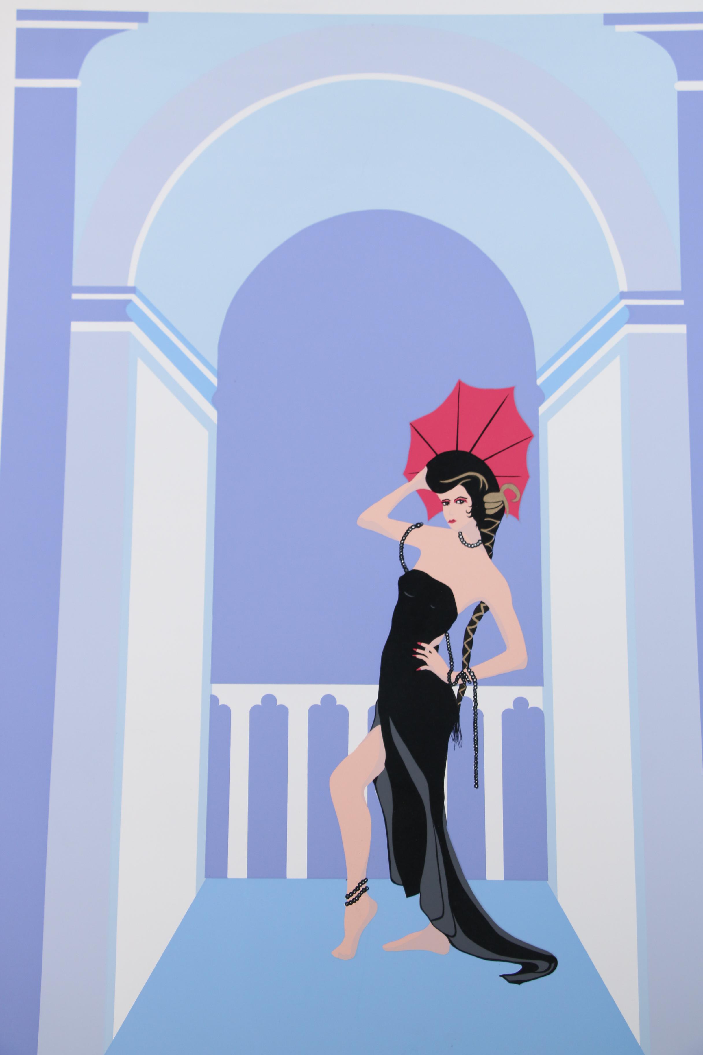 Bruce Capra Serigraph "On Stage"