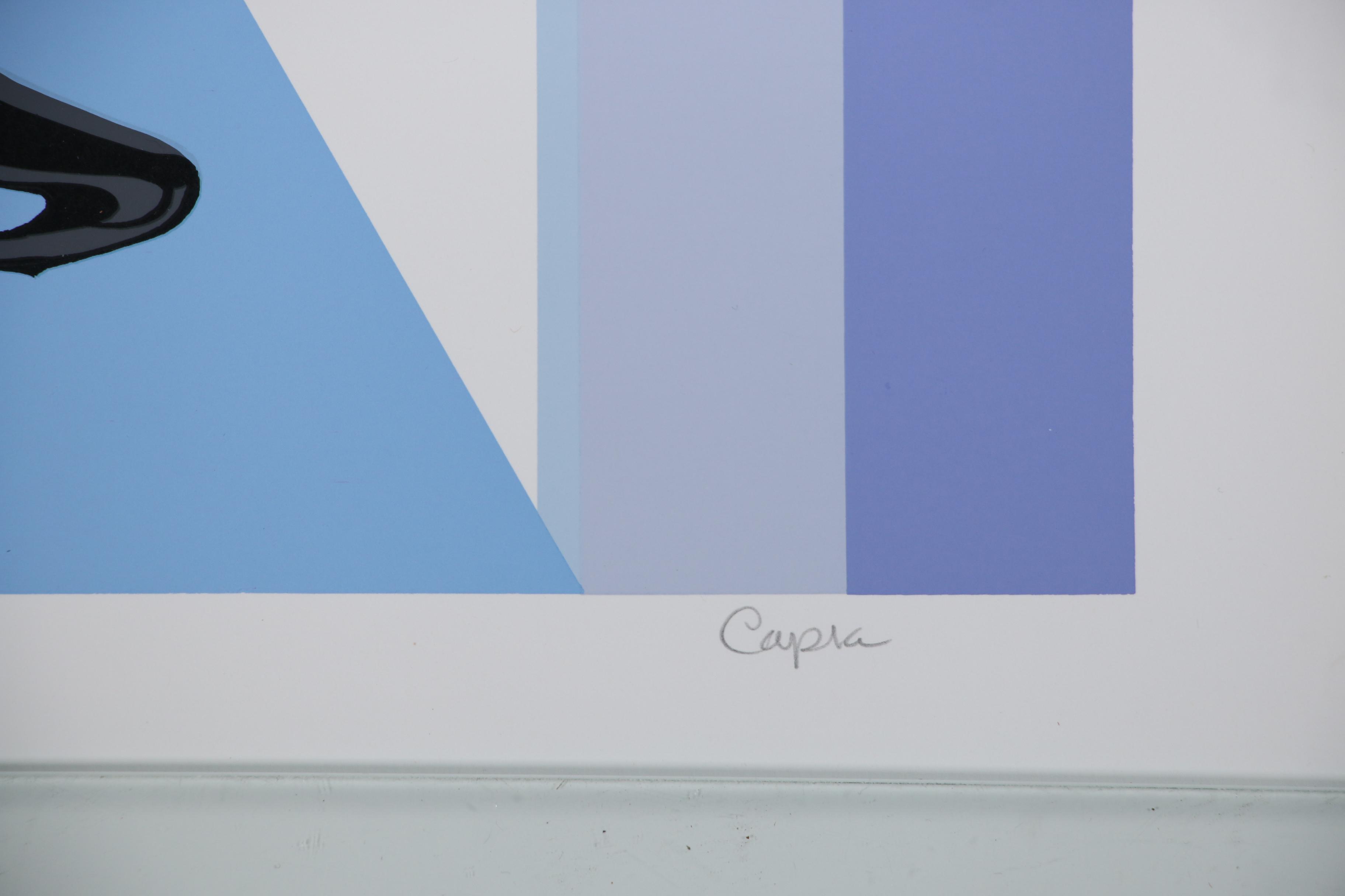 Bruce Capra Serigraph "On Stage"