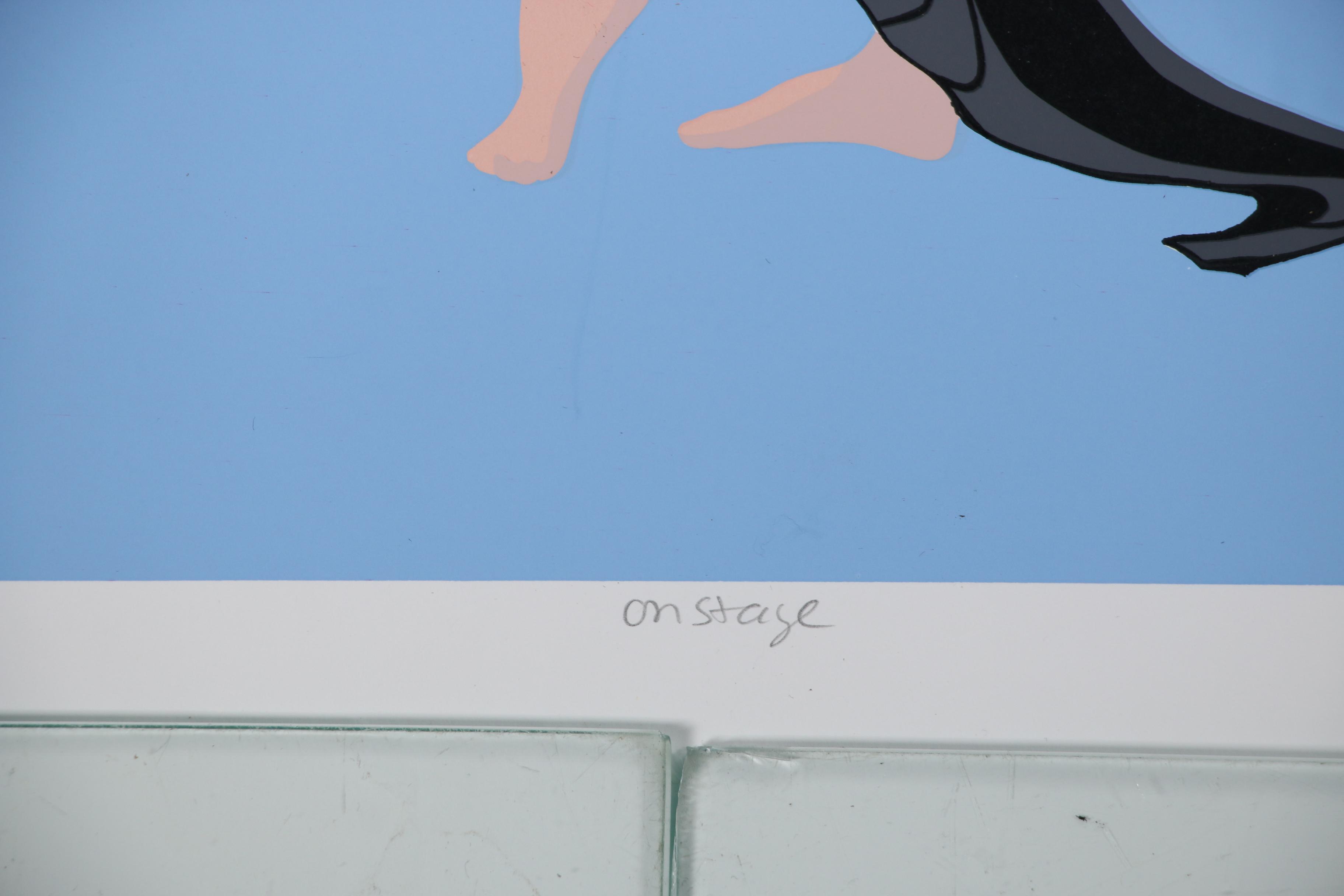 Bruce Capra Serigraph "On Stage"