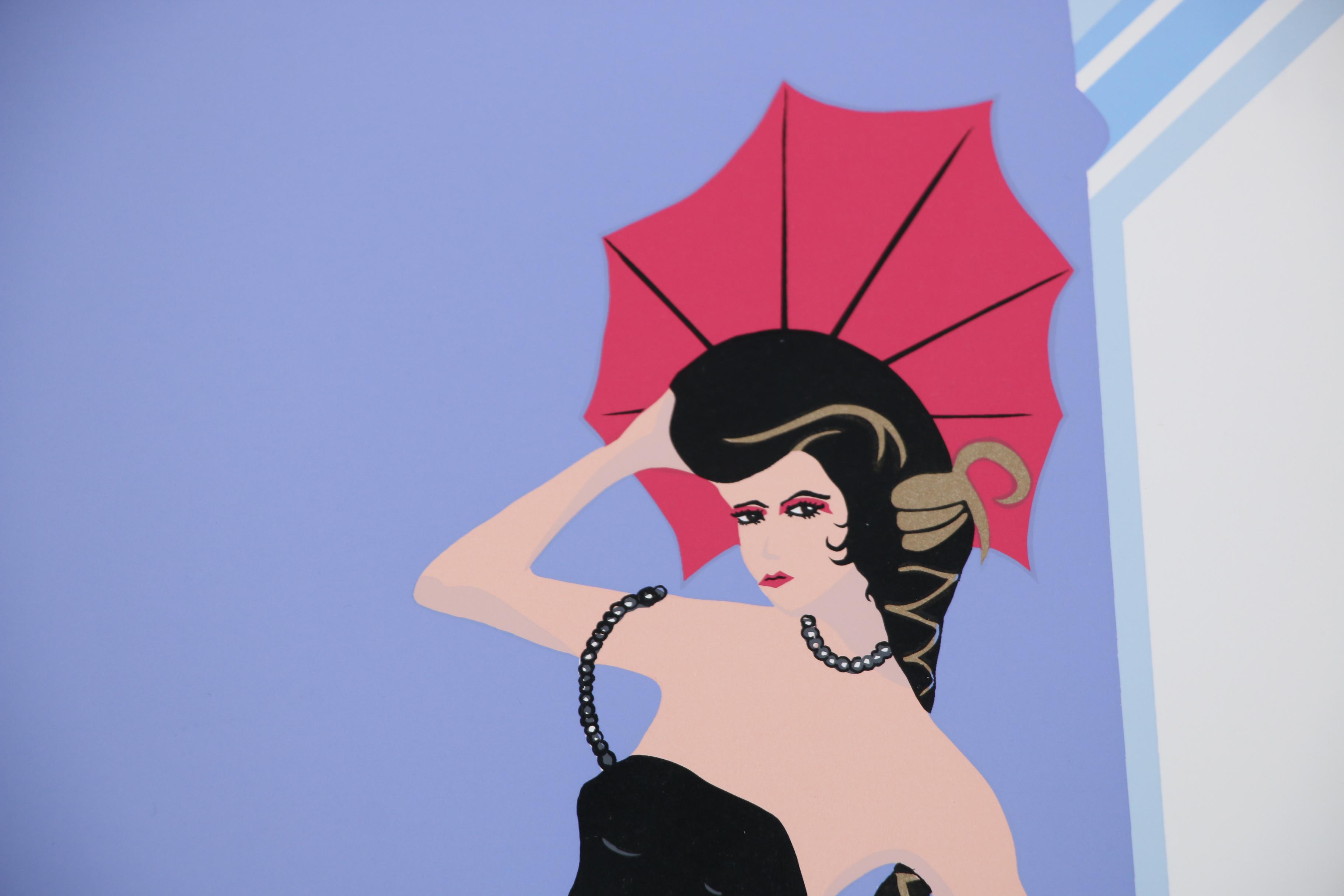 Bruce Capra Serigraph "On Stage"