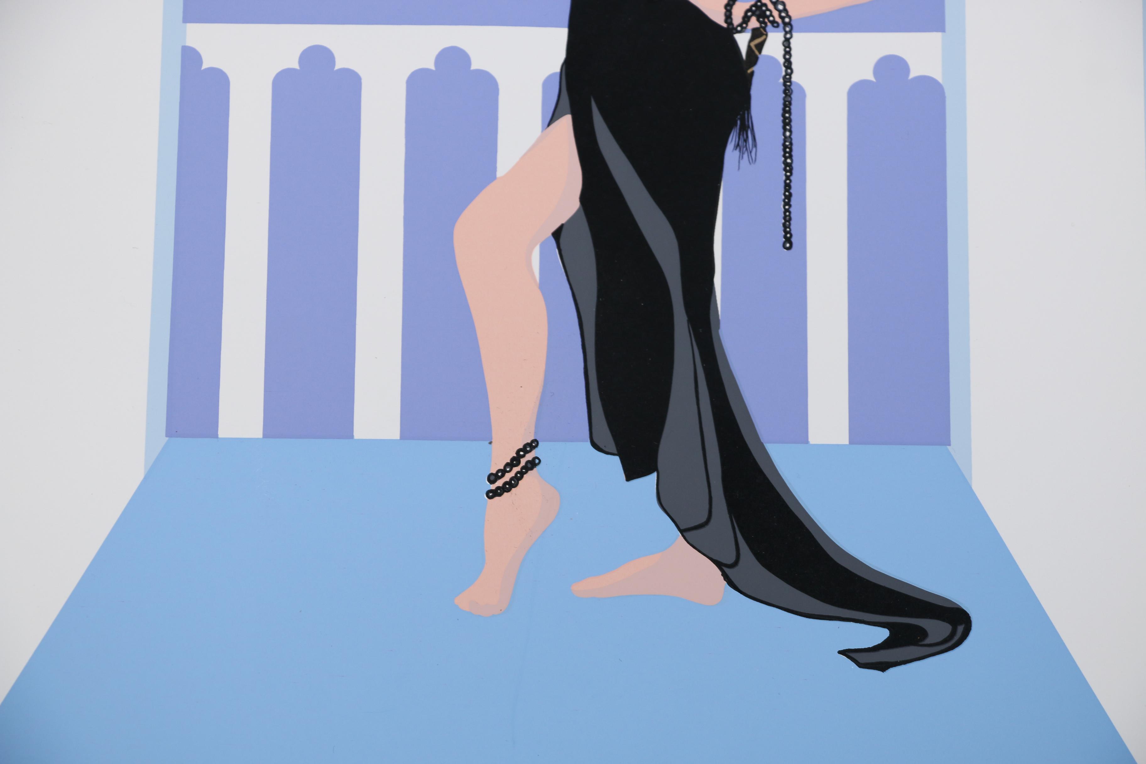 Bruce Capra Serigraph "On Stage"