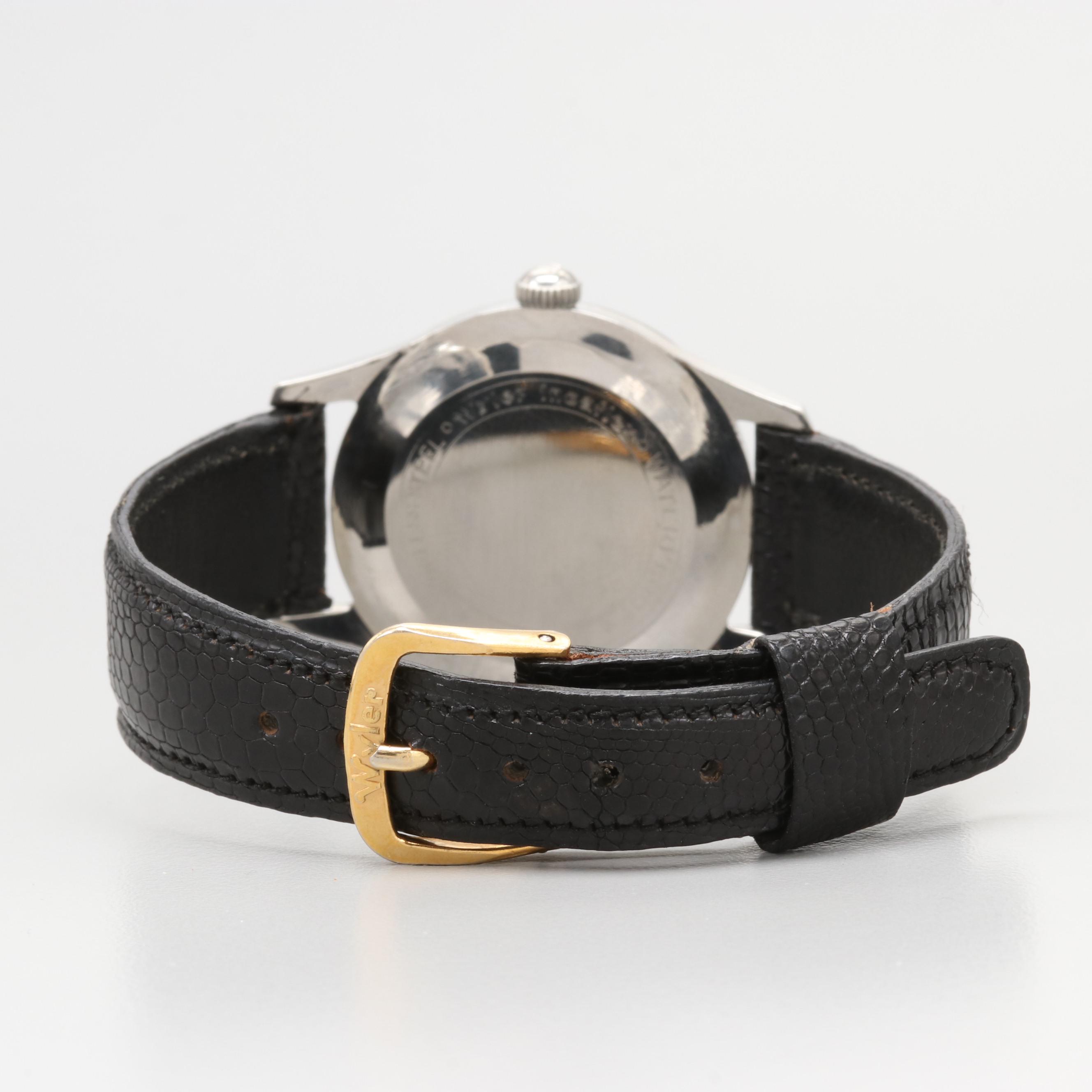 Vintage Wyler Incaflex Stem Wind Watch