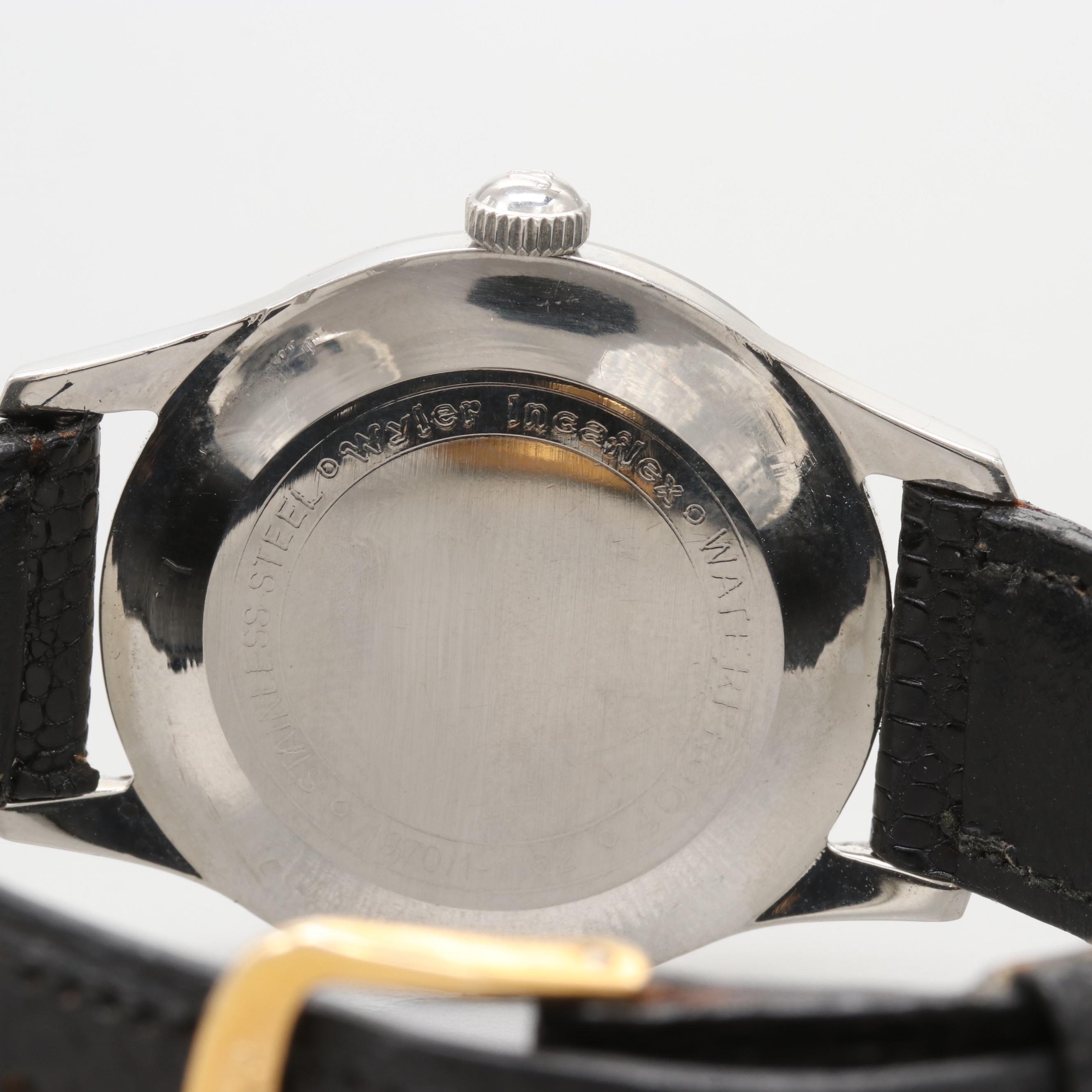 Vintage Wyler Incaflex Stem Wind Watch