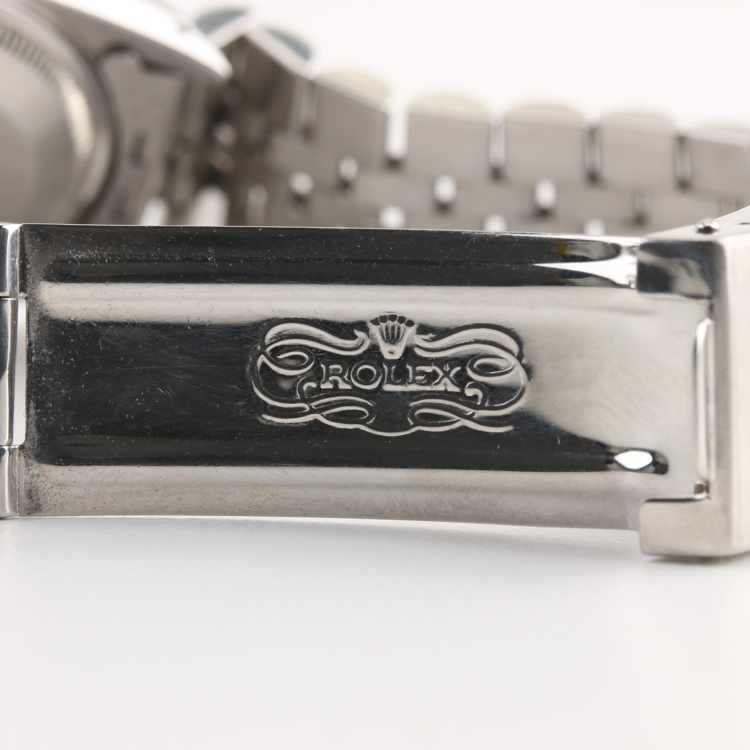 Rolex Datejust Mother of Pearl and 4.30 CTW Diamond Watch, 1989