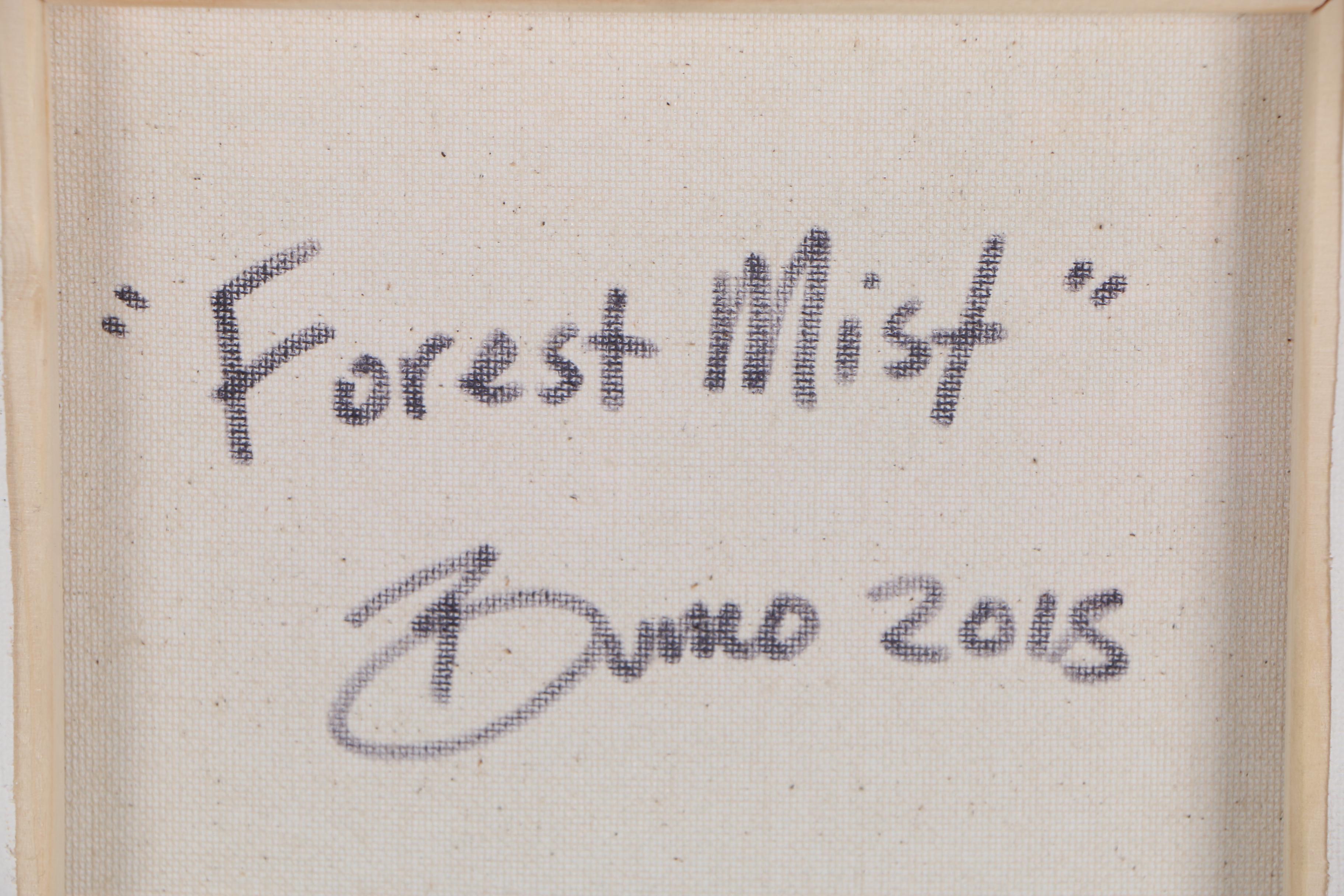 Douglas "Bumo" Johnpeer Oil Painting "Forest Mist"
